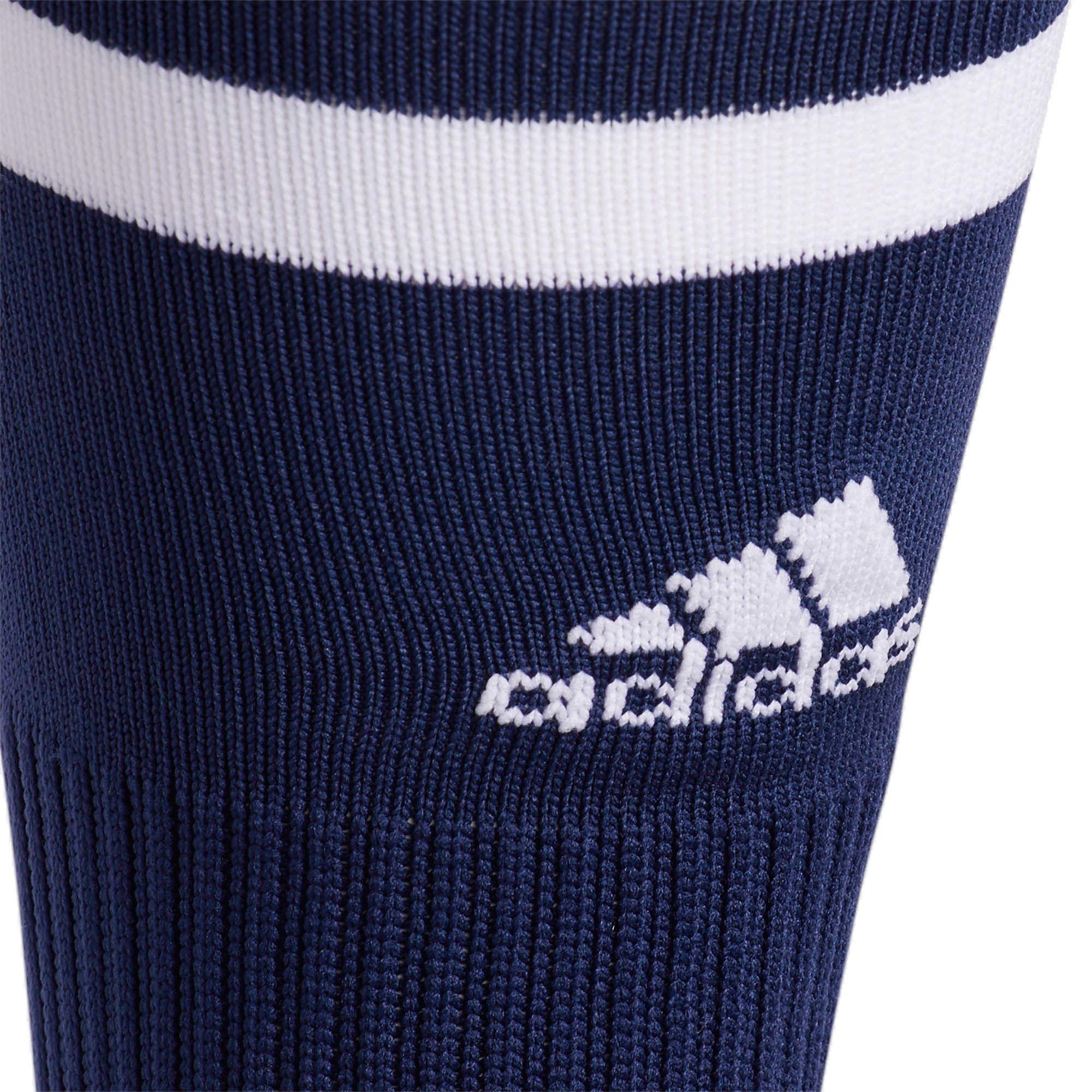 adidas 3stripe Hoop Soccer Socks in Navy (Blue) Lyst