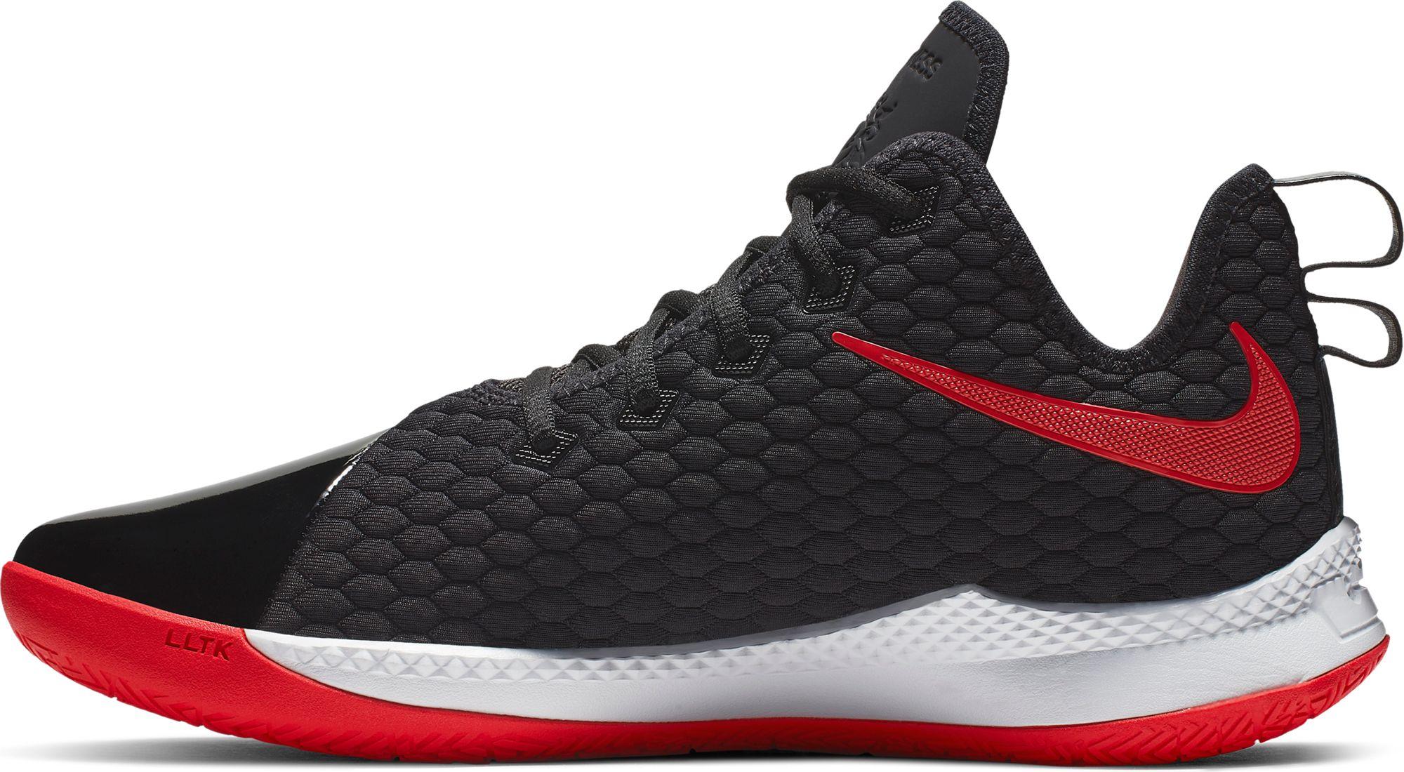 Nike Lebron Witness Iii Basketball Shoes in Black/Red (Black) for Men ...