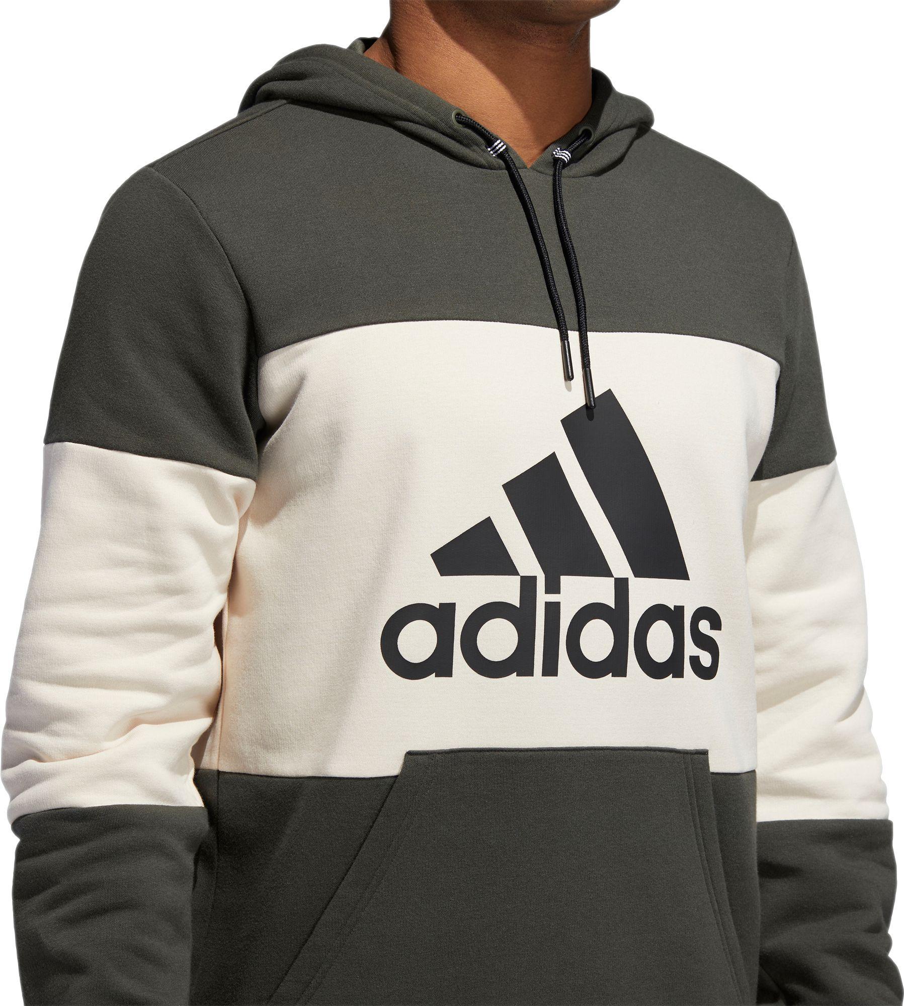 adidas men's post game fleece hoodie