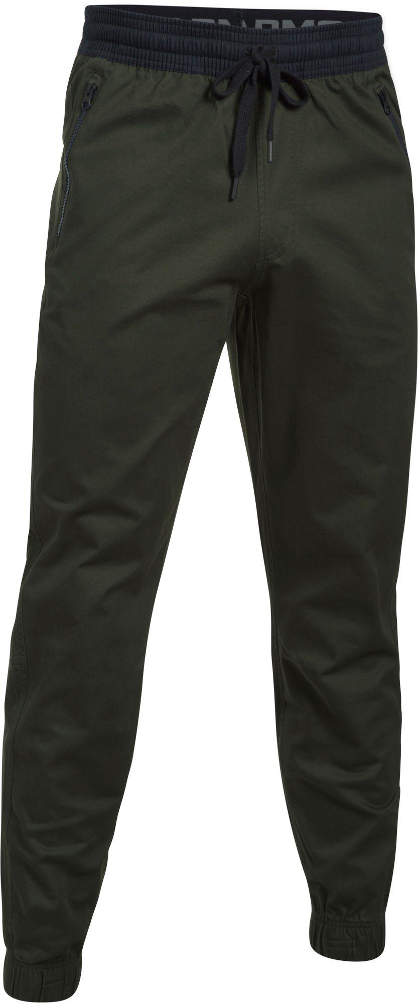 under armour green joggers