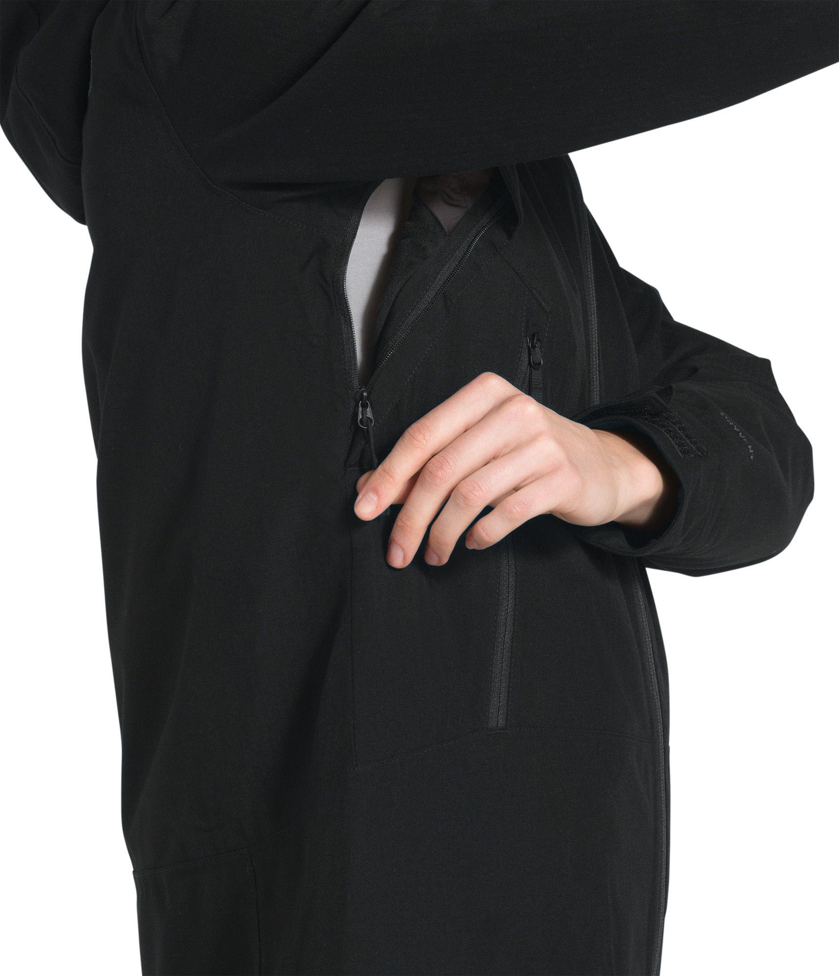 The North Face Fleece Inlux Insulated Jacket in Black - Lyst