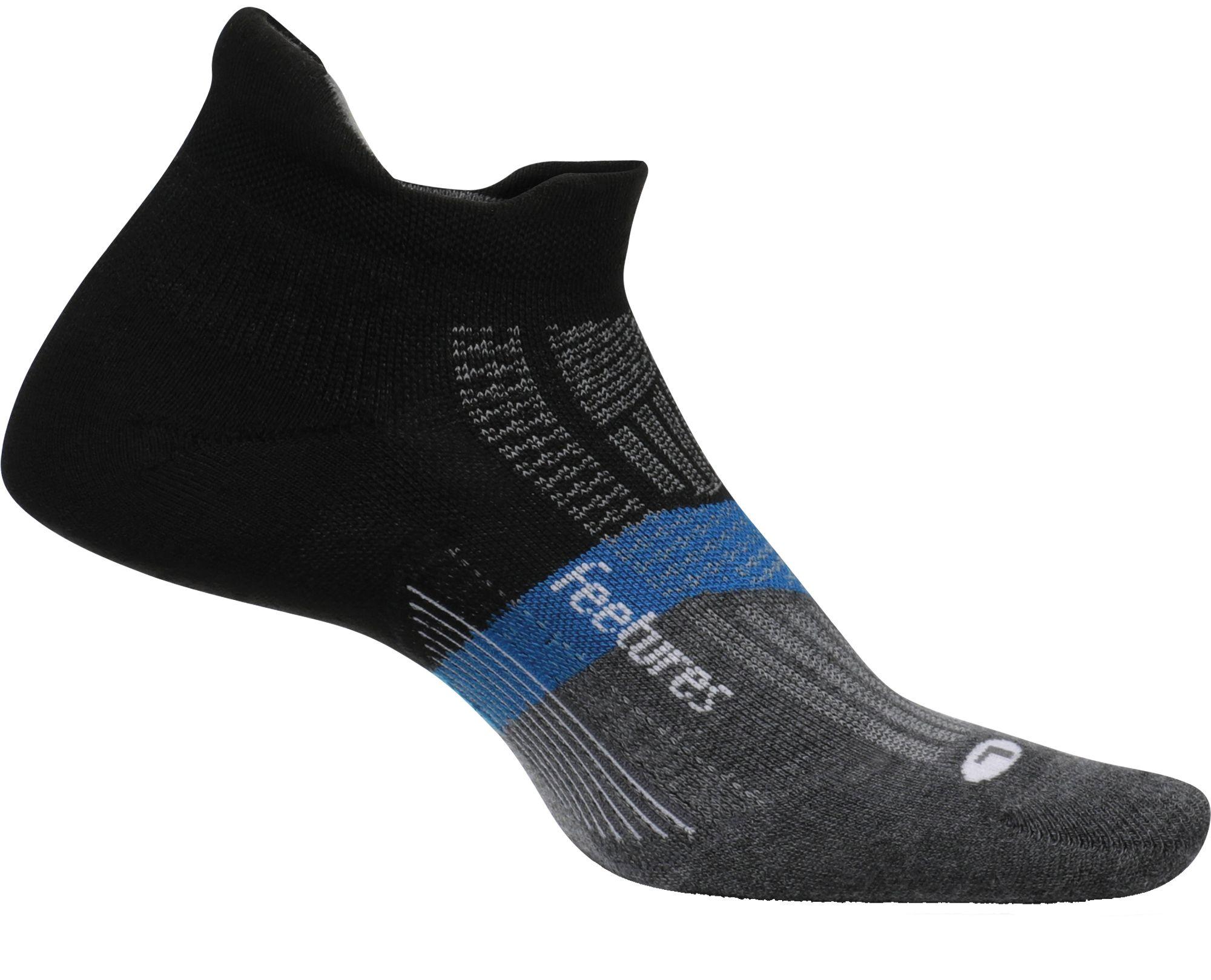 Feetures Feetures Elite Light Cushion Noshow Tab Socks in Black for Men Lyst