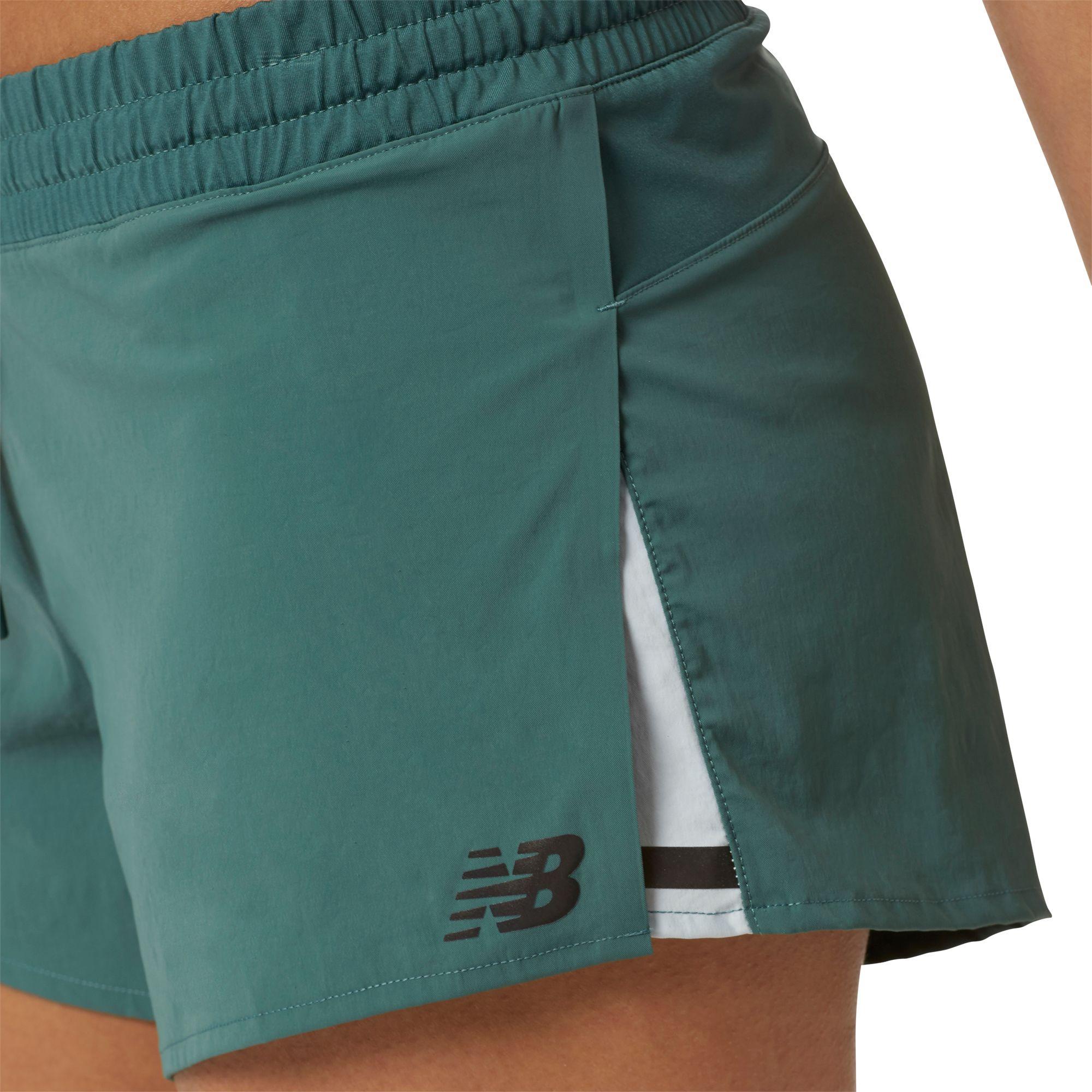 new balance q speed track short