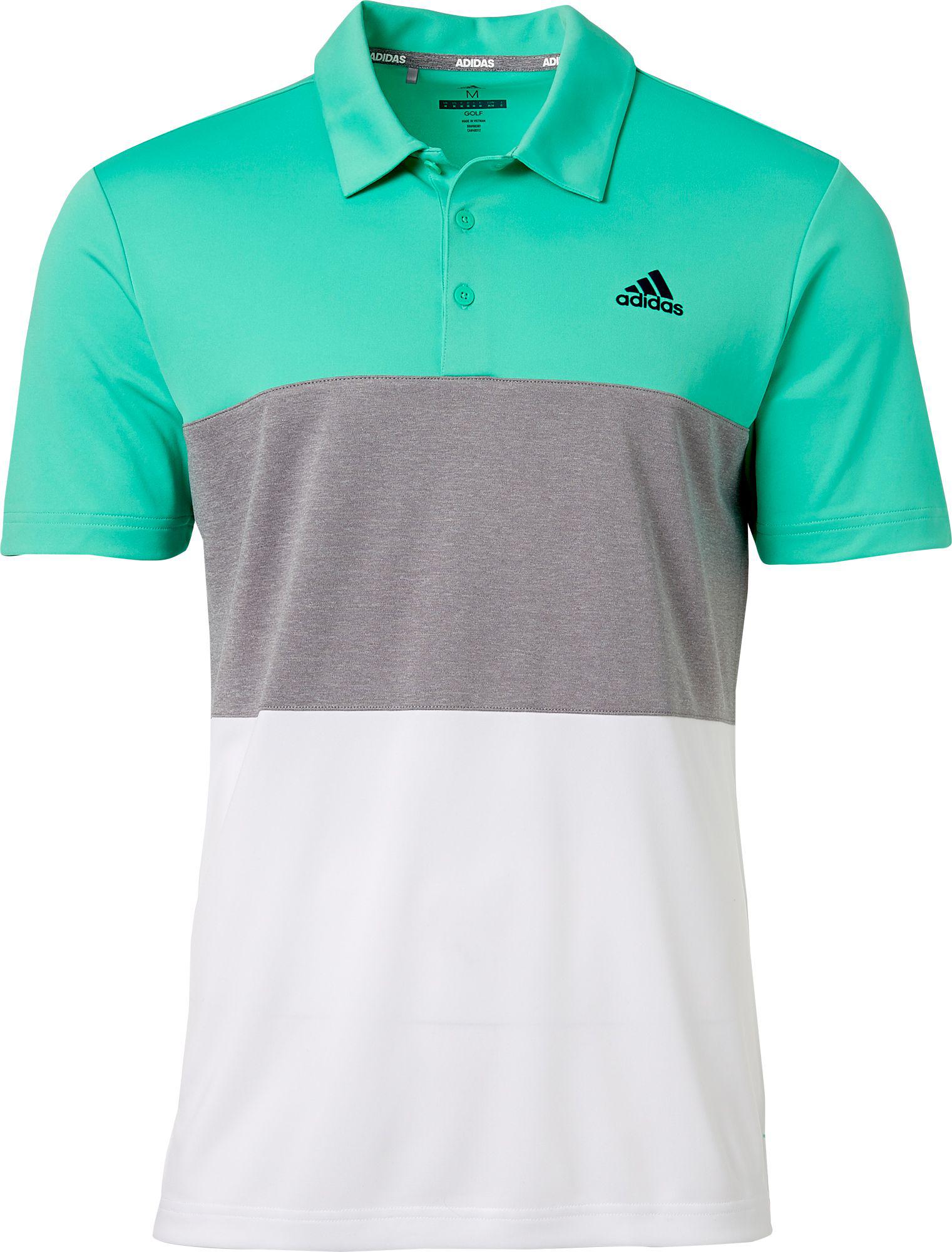 adidas colorblock polo