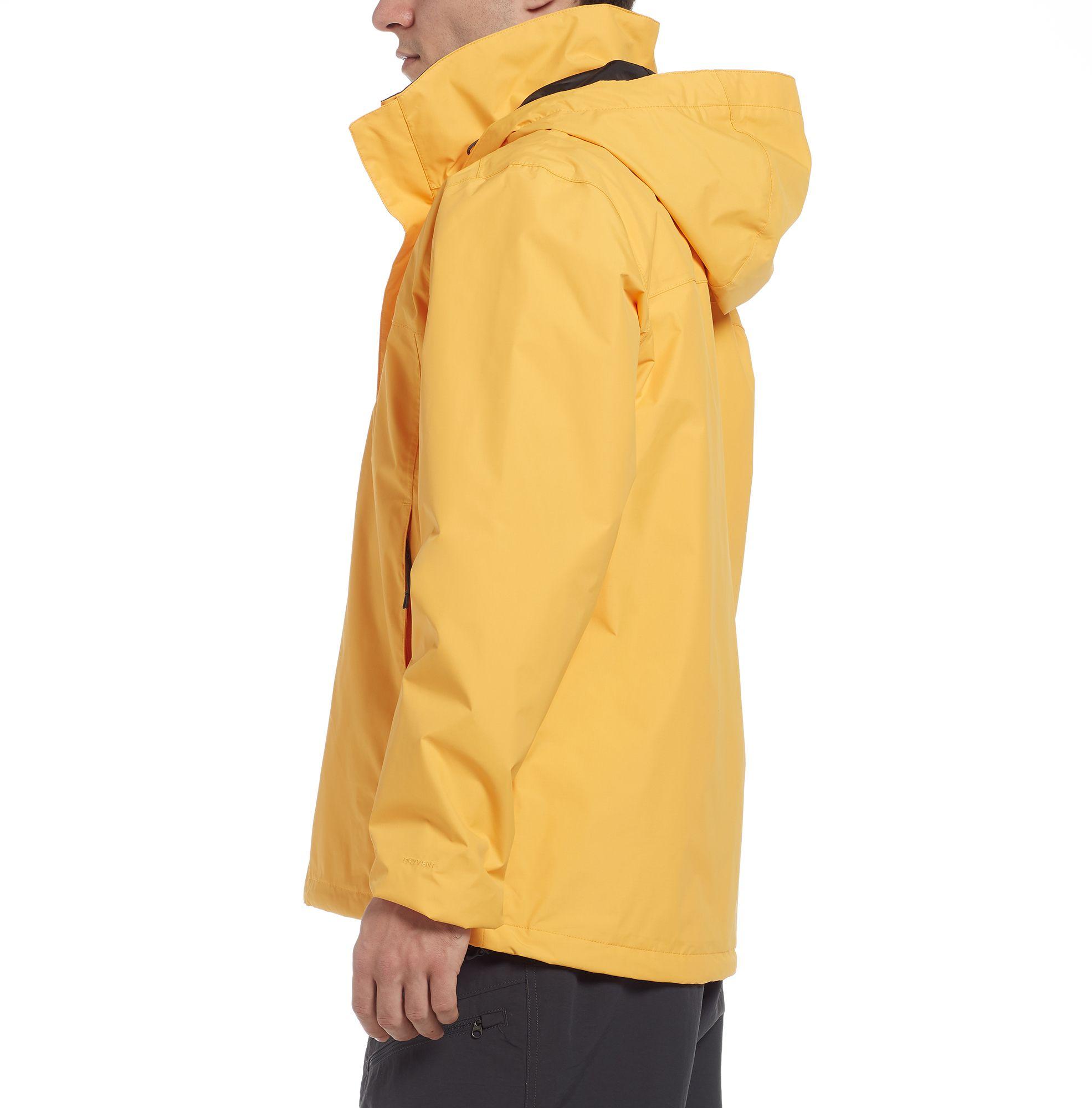 The North Face Synthetic Resolve 2 Rain Jacket in Yellow for Men Lyst