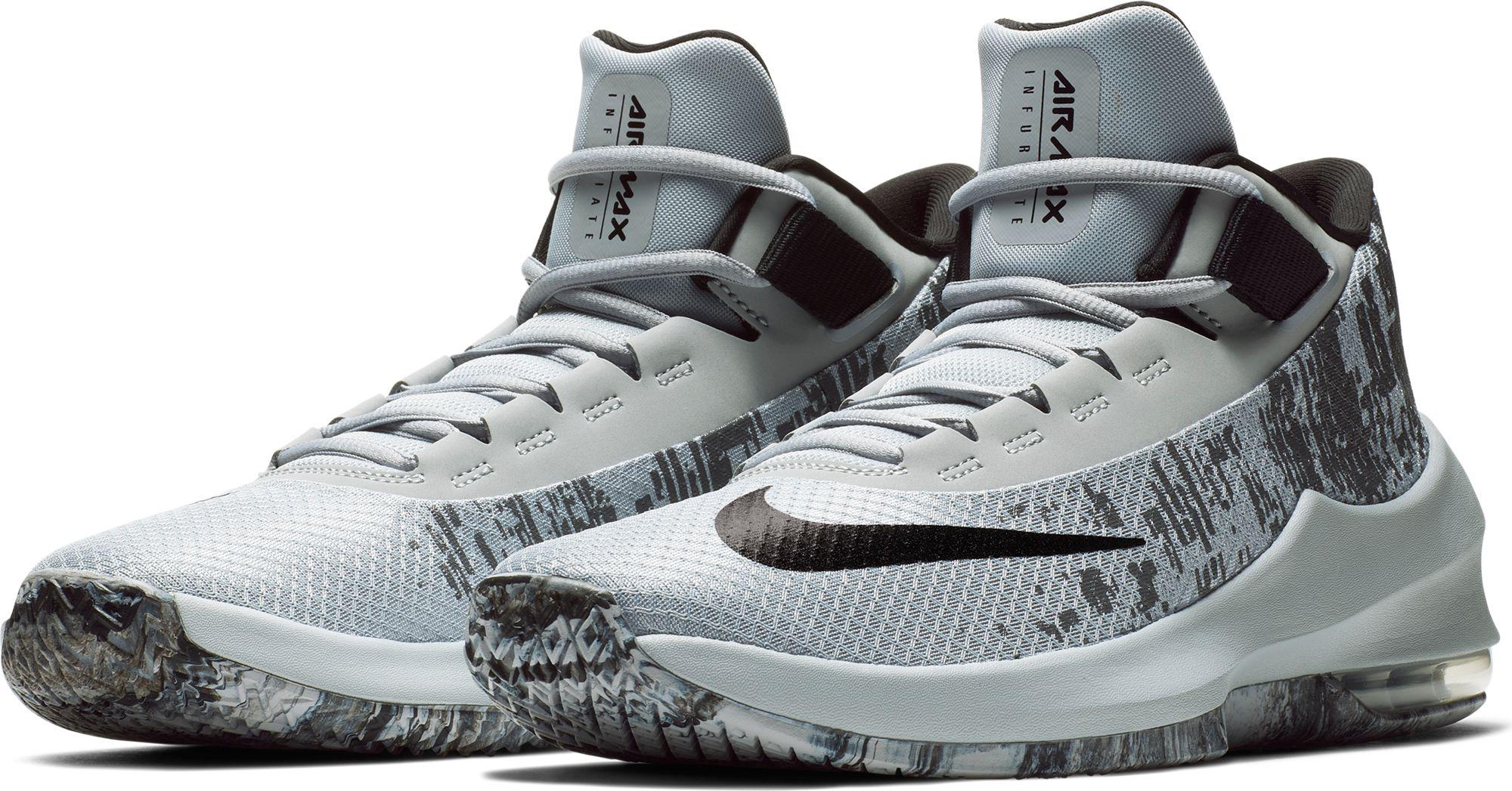 nike air max infuriate 2 mid men's basketball shoes
