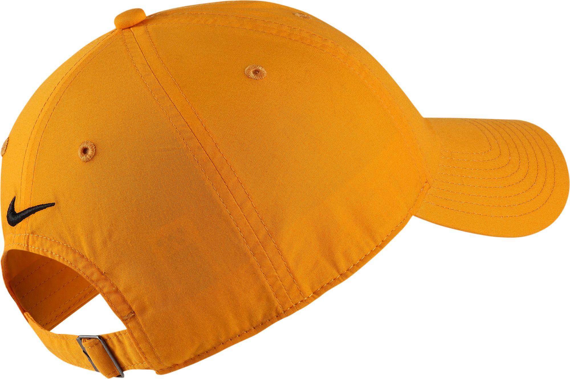 orange nike cap
