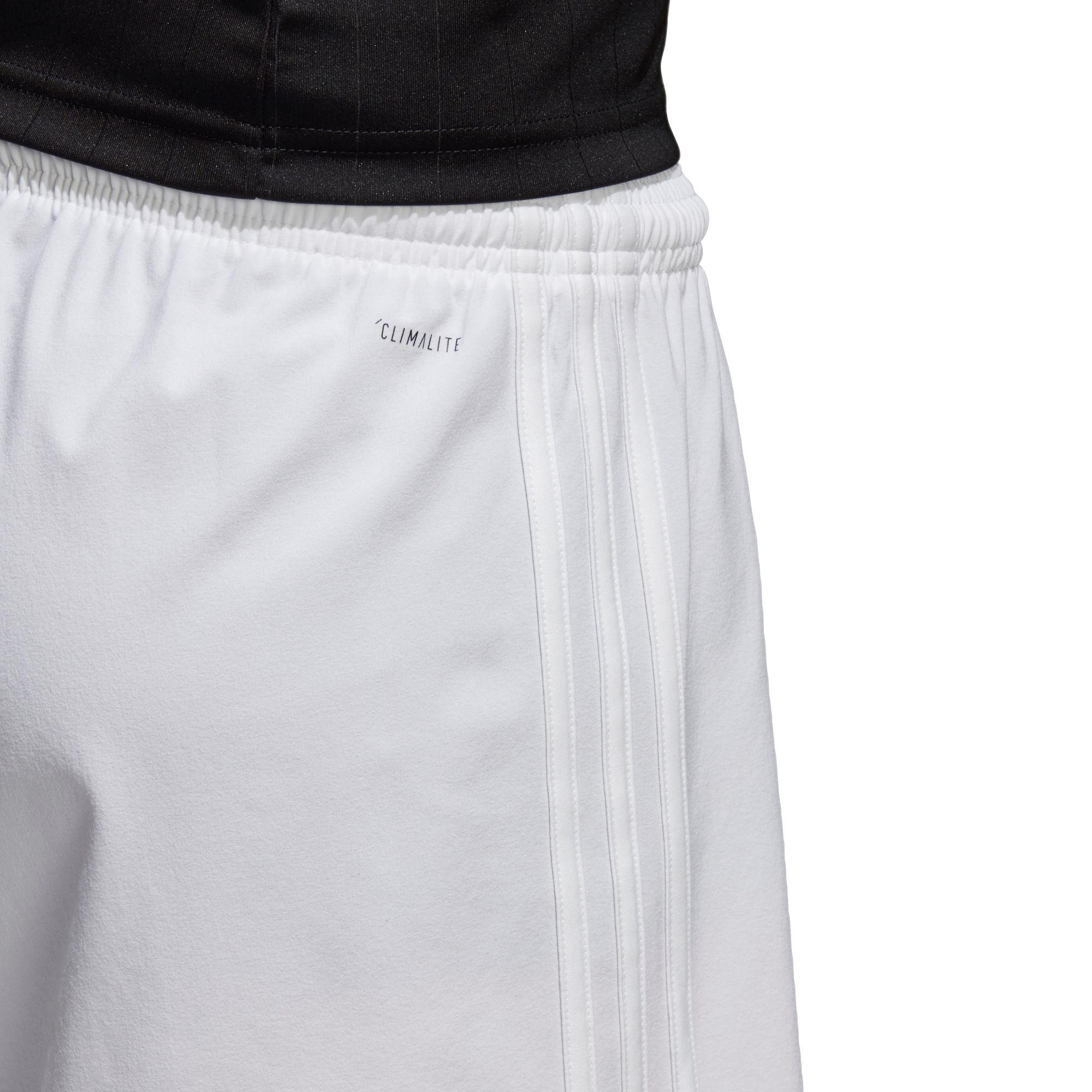 adidas Synthetic Condivo 18 Soccer Shorts in White/White (White) for