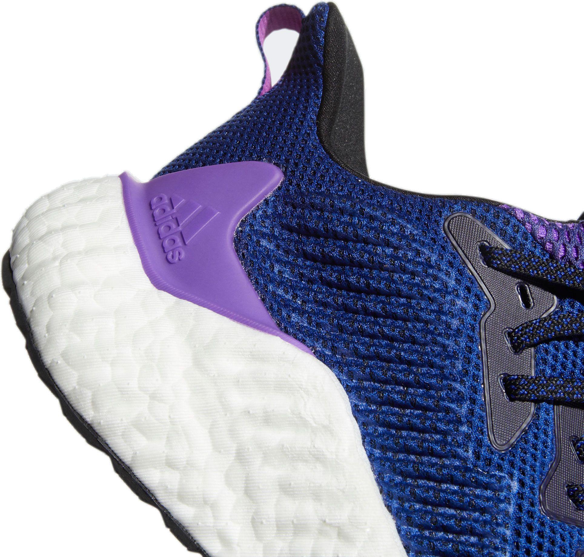 adidas Lace Alphaboost Shoes in Blue/White/Purple (Blue) for Men Lyst