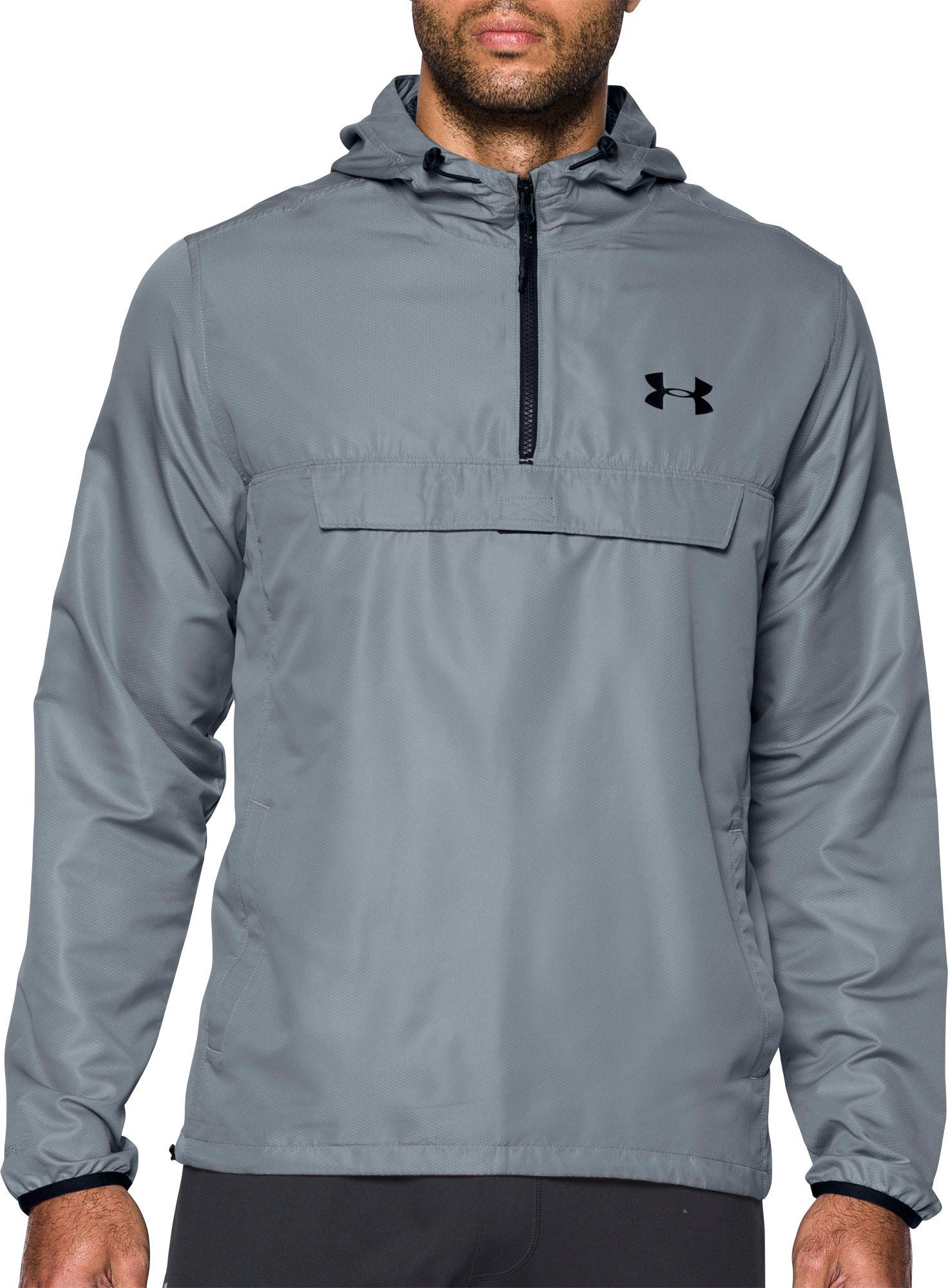 under armour men's sportstyle quarter zip anorak jacket