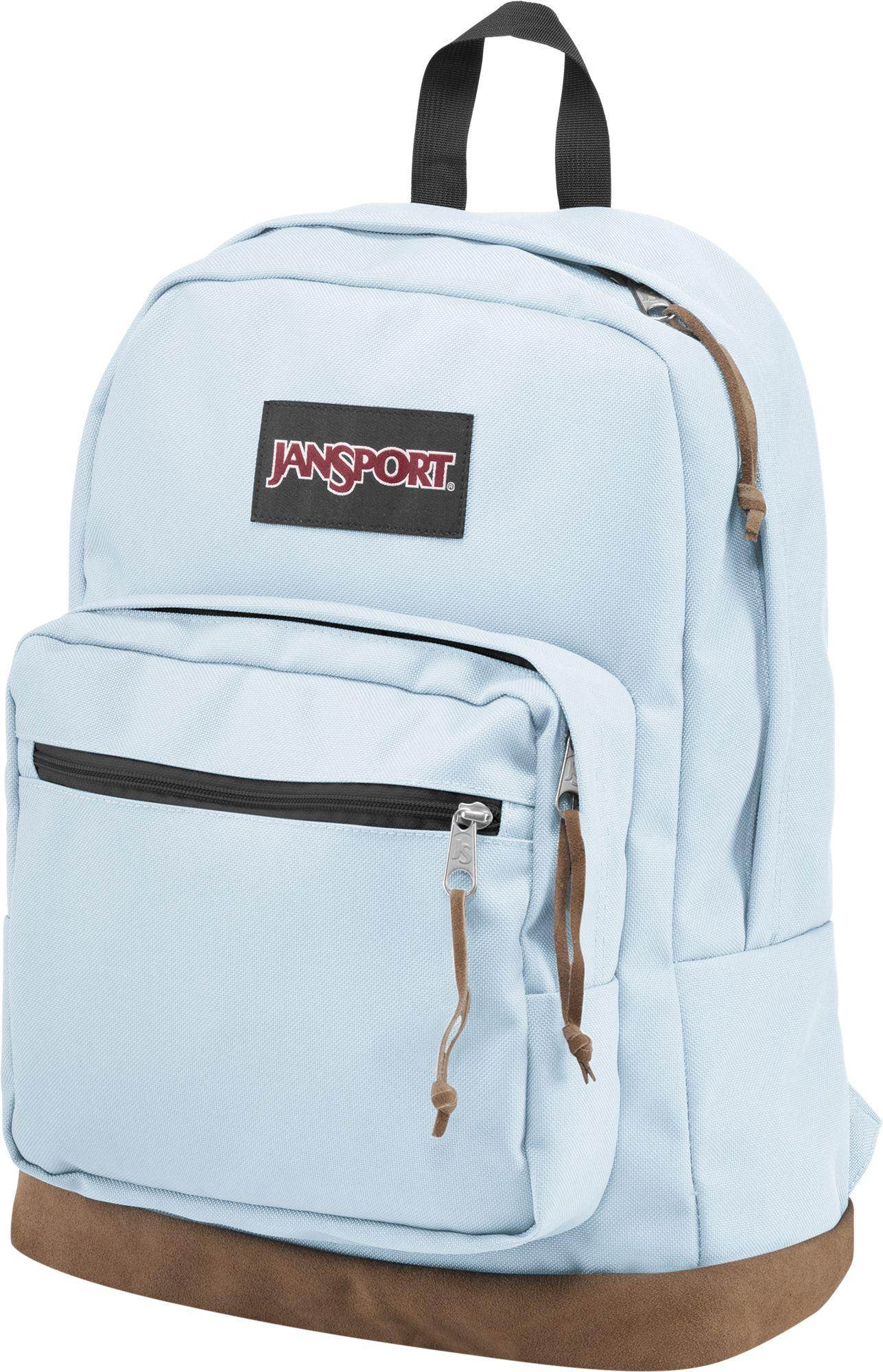 backpack jansport blue