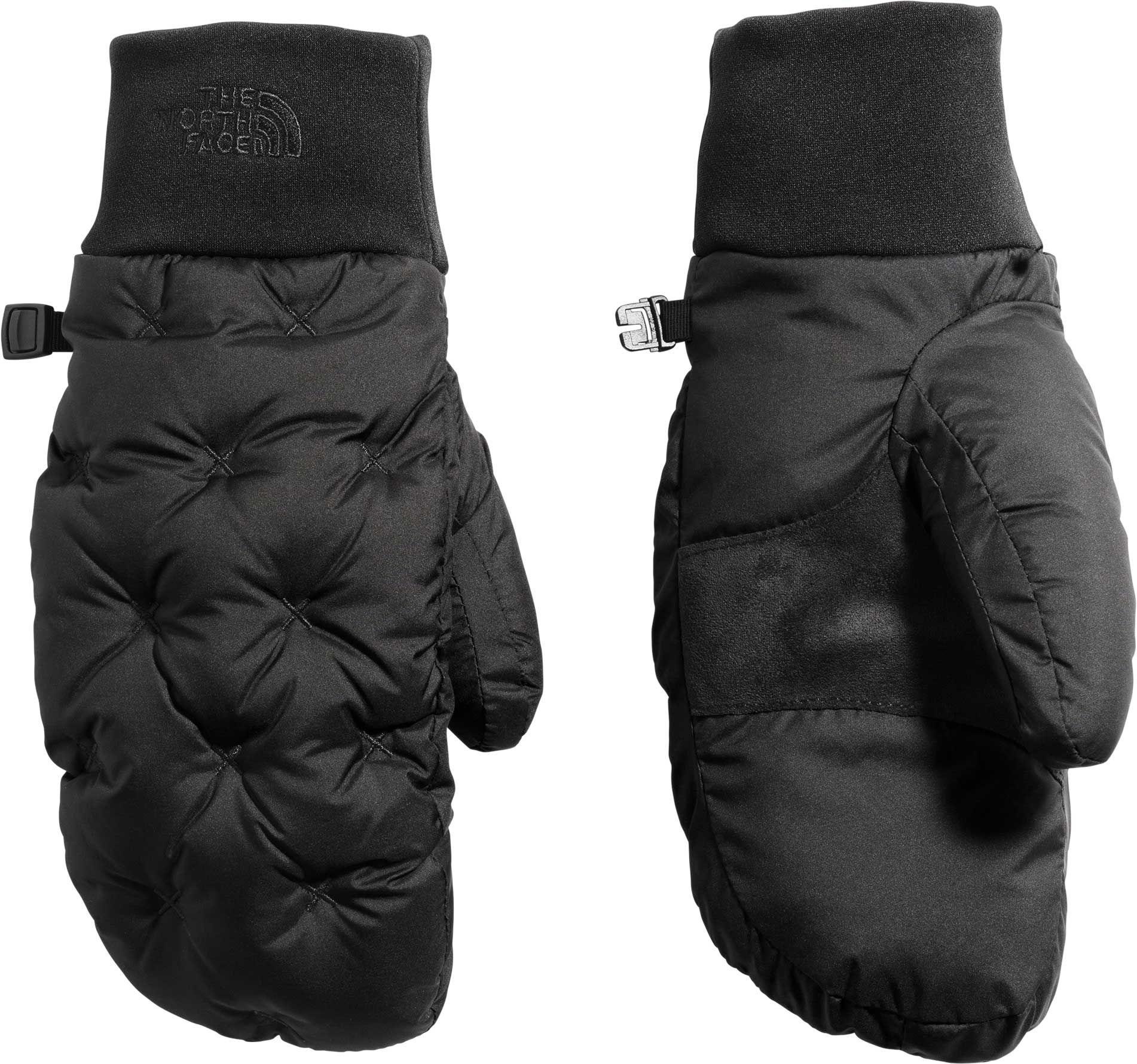north face stitched down mittens