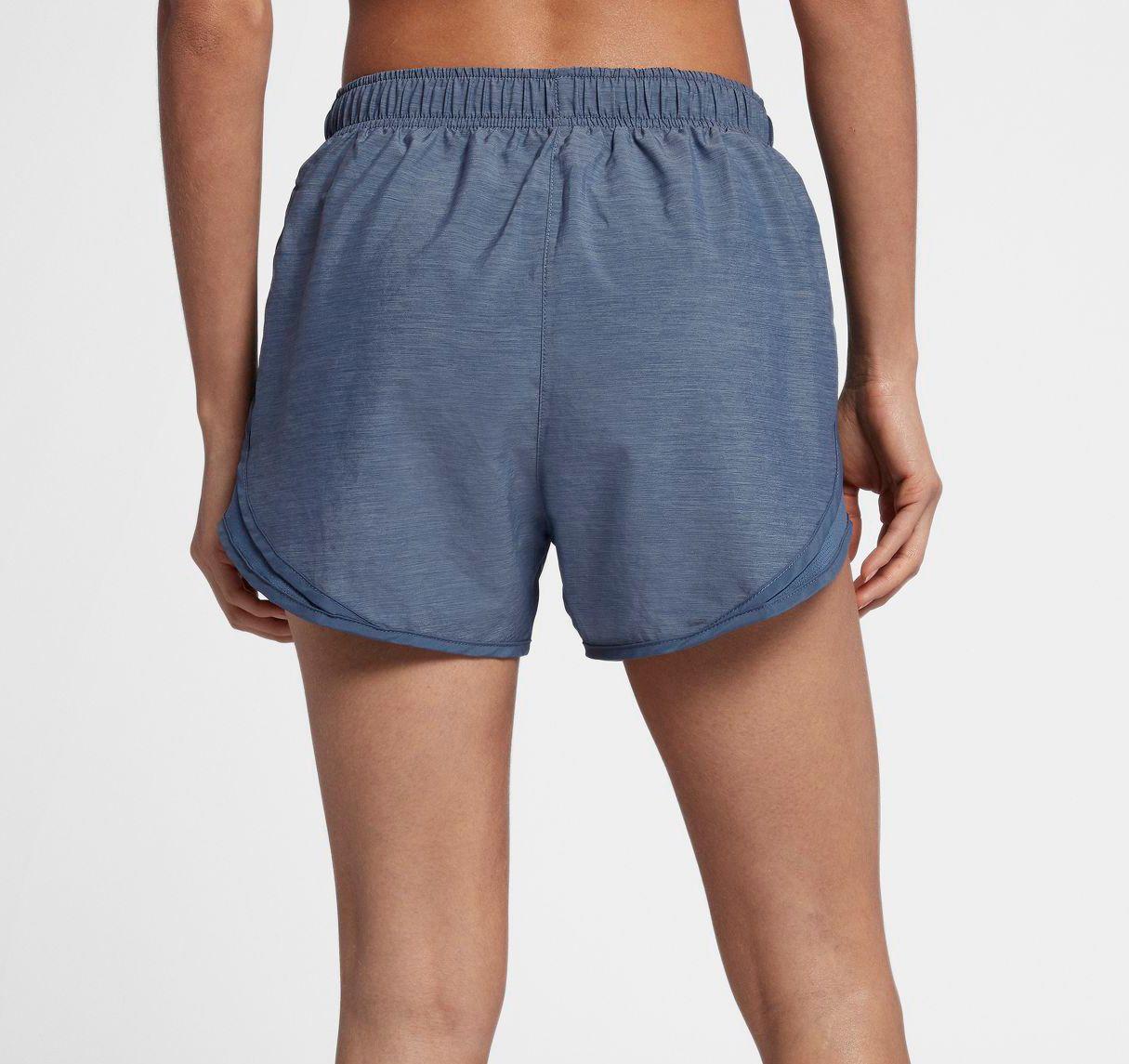 nike heatherized tempo shorts