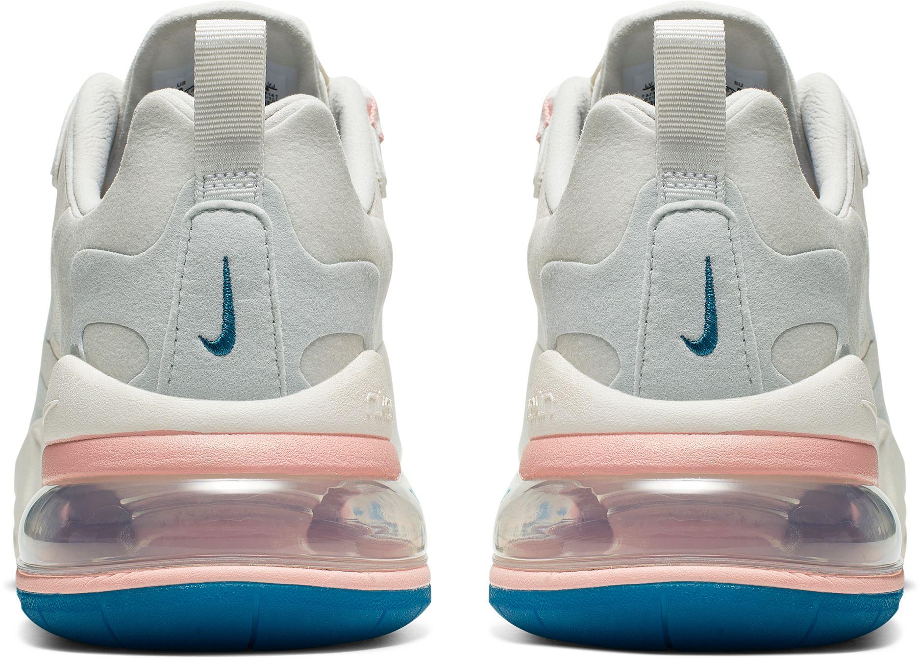 nike air max 270 react white multicolor