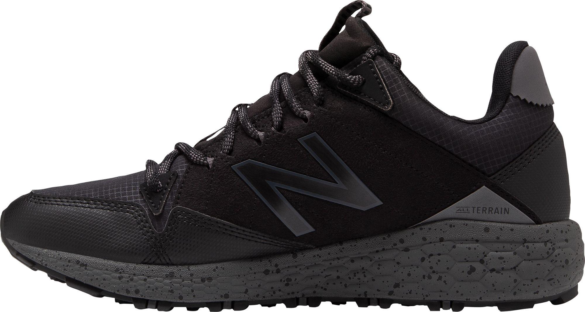 New Balance Rubber Crag V1 Fresh Foam Trail Running Shoes in Black/Grey ...