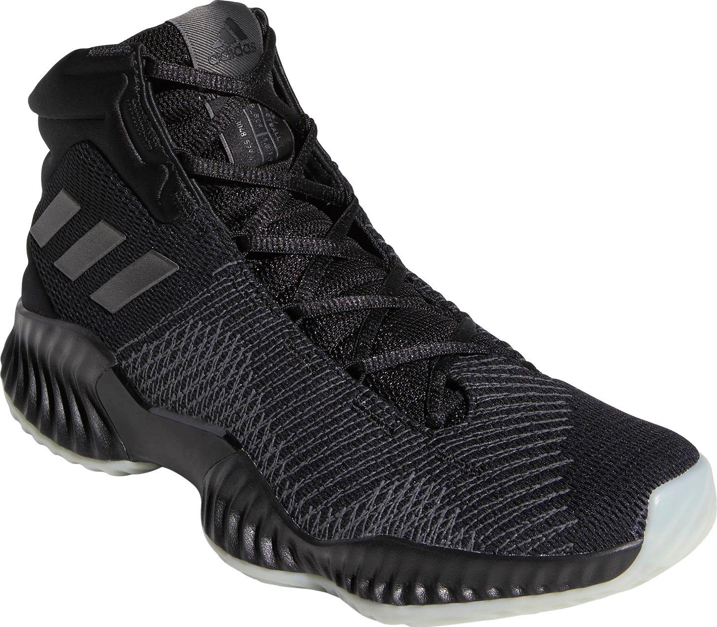adidas Rubber Pro Bounce 2018 Basketball Shoes in Black