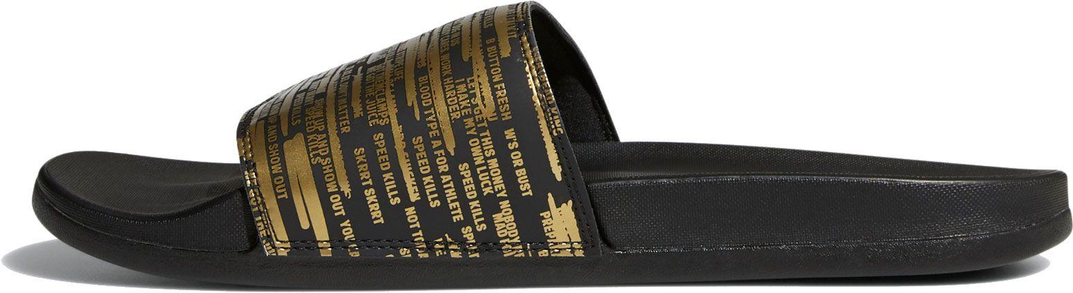 adidas three stripe life slides