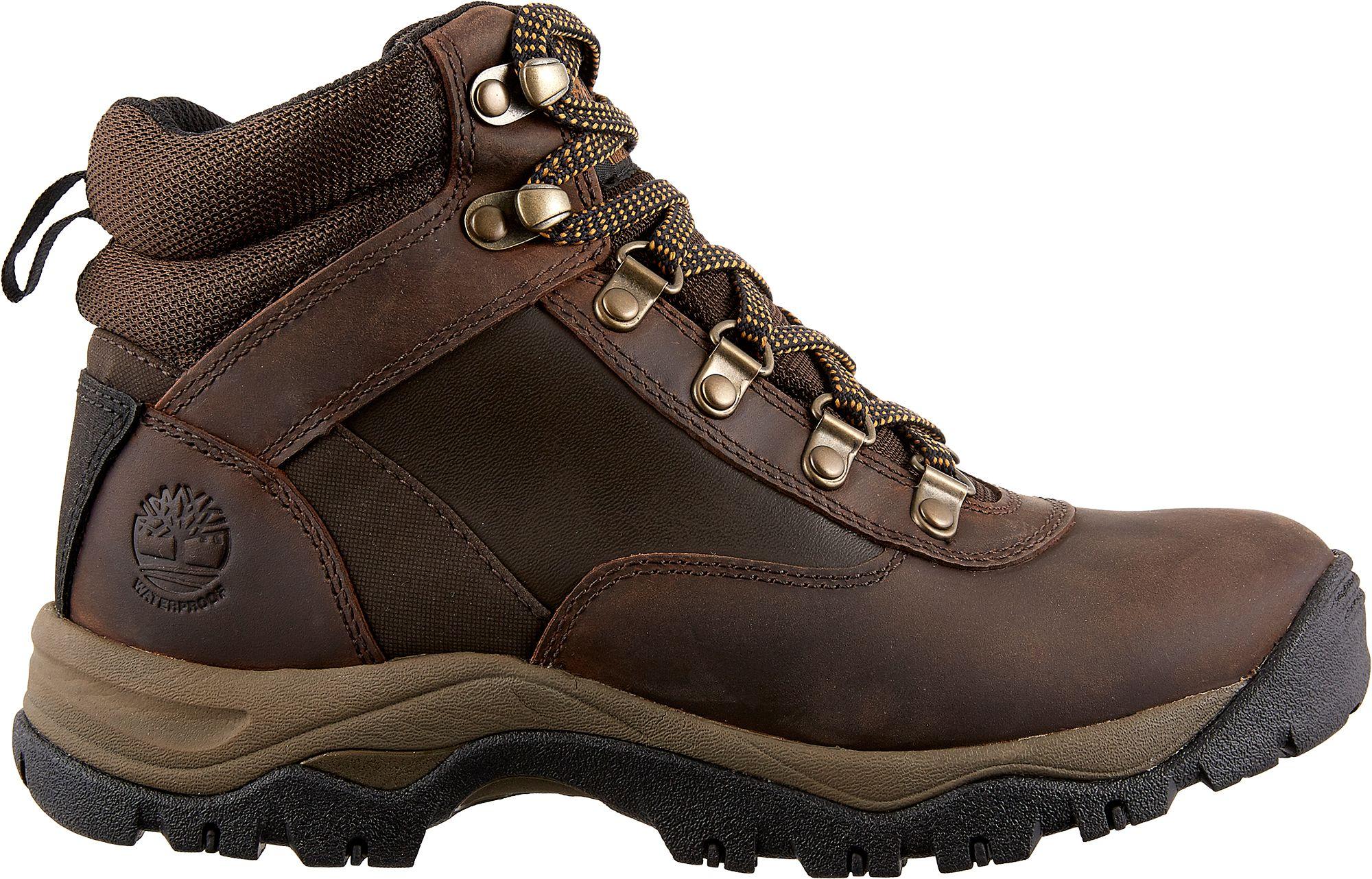 Timberland Leather Keele Ridge Mid Waterproof Hiking Boots in Brown - Lyst