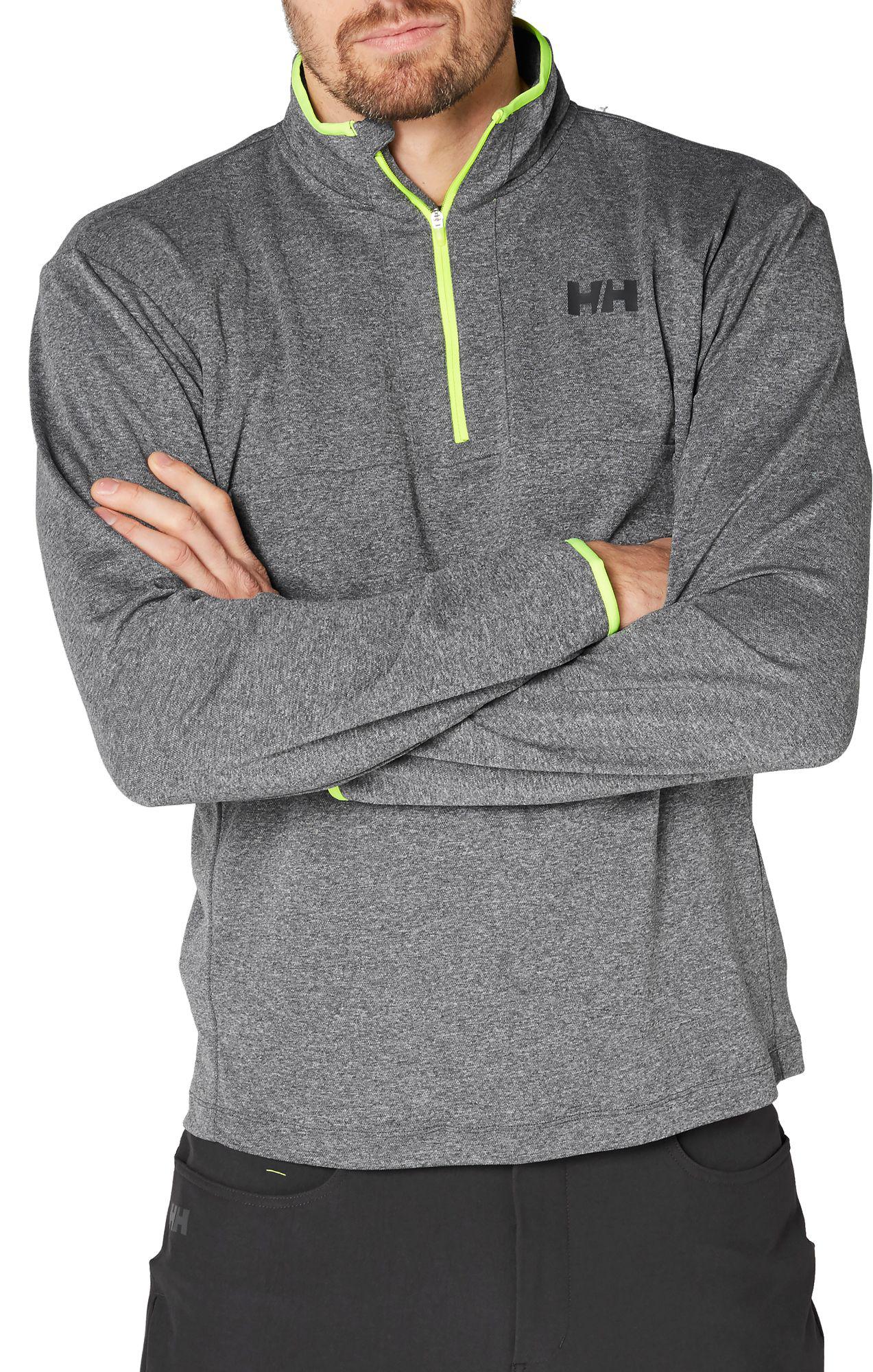 helly hansen half zip pullover