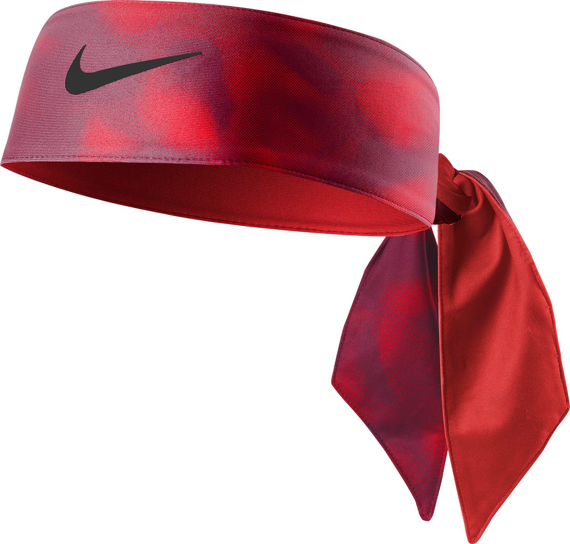 red nike head tie