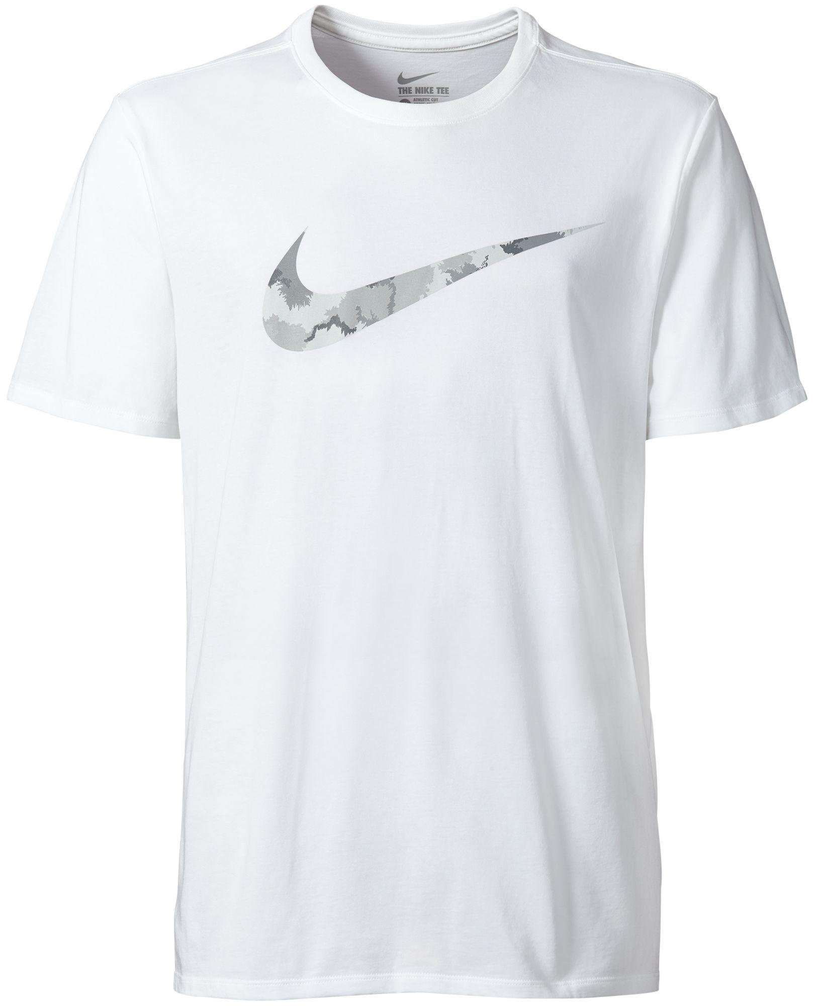 white camo nike shirt