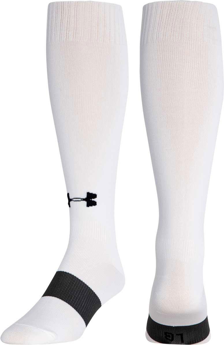 white under armour soccer socks