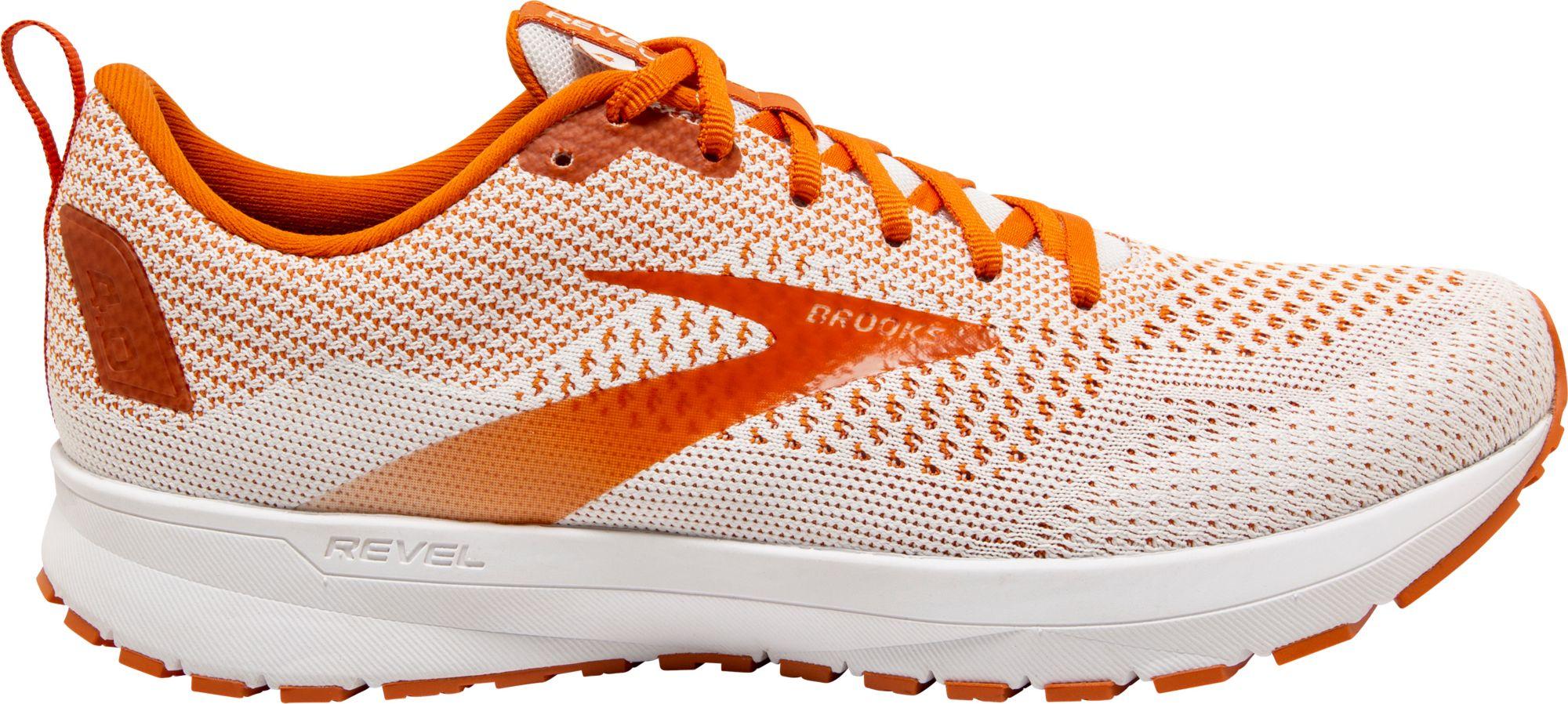 Brooks Revel 4 Running Shoes in White/Orange (Orange) for Men Lyst