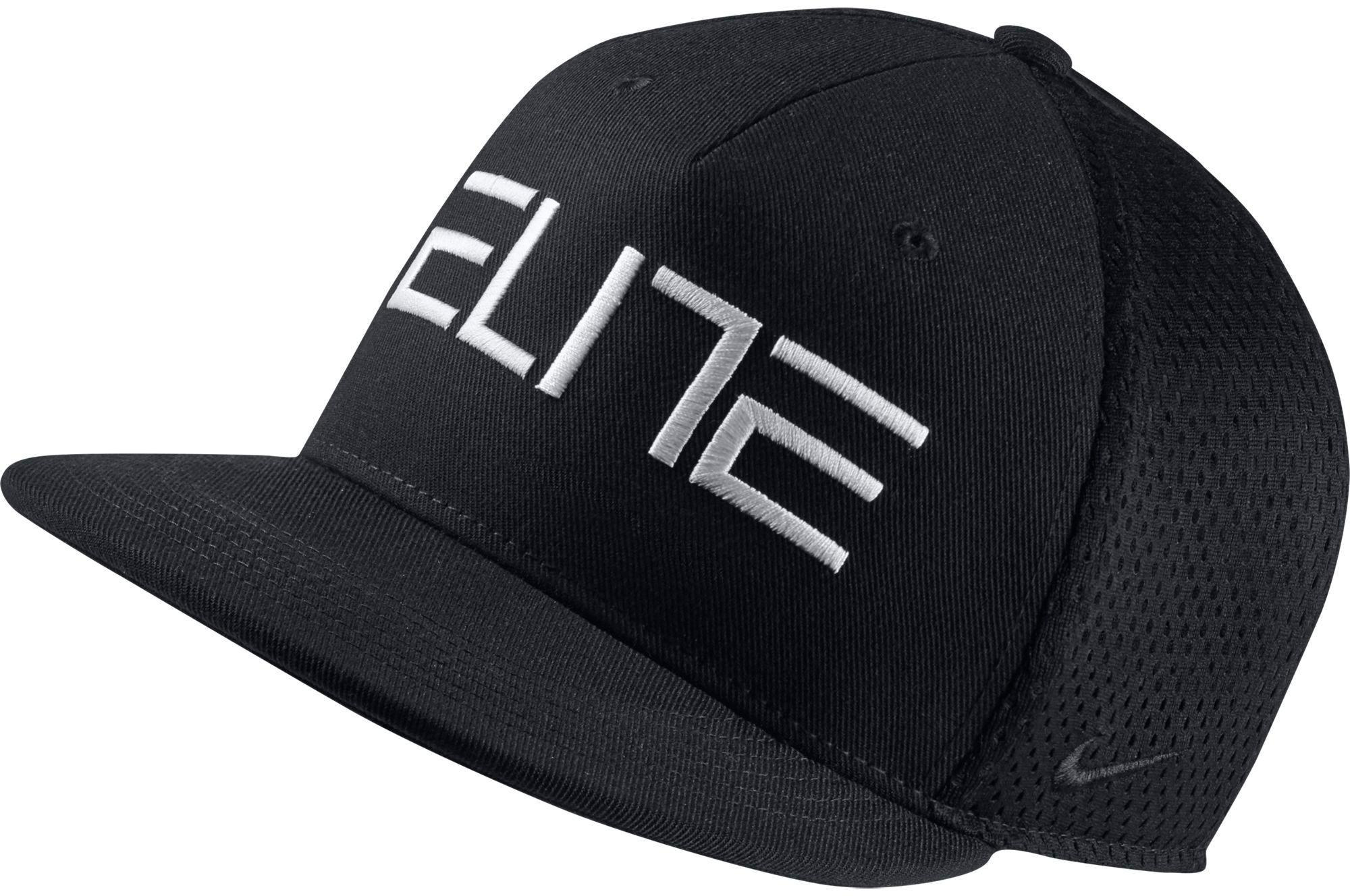 Nike Synthetic Oys' Aerobill Elite True Flat Brim Hat in Black/Black  (Black) for Men - Lyst