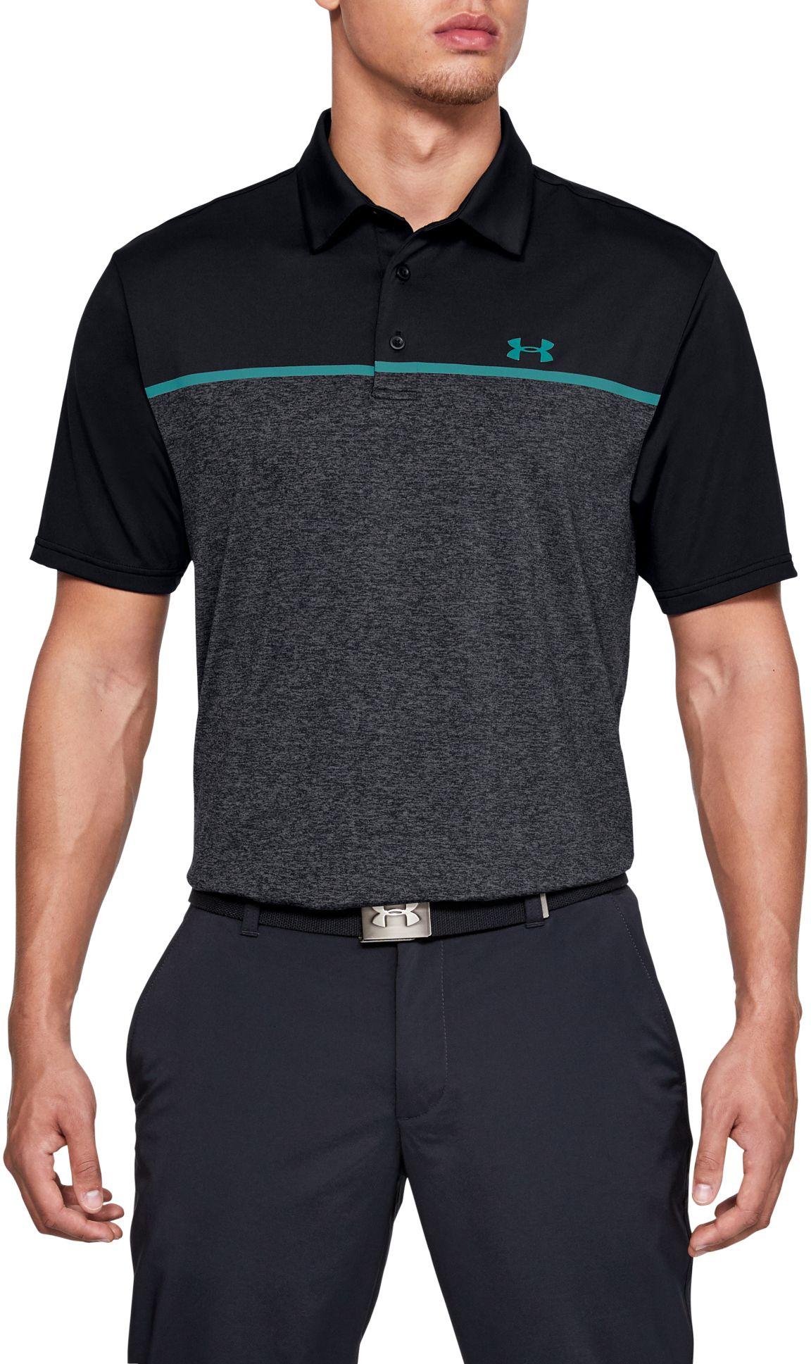 Under Armour Synthetic Playoff 2.0 Golf Polo in Black for Men Lyst