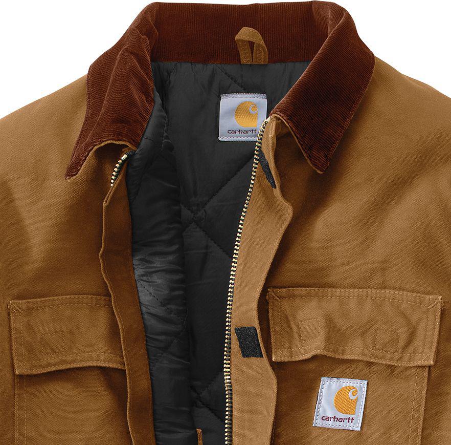 Carhartt Traditional Arctic Quilt-lined Jacket in Brown for Men - Save ...