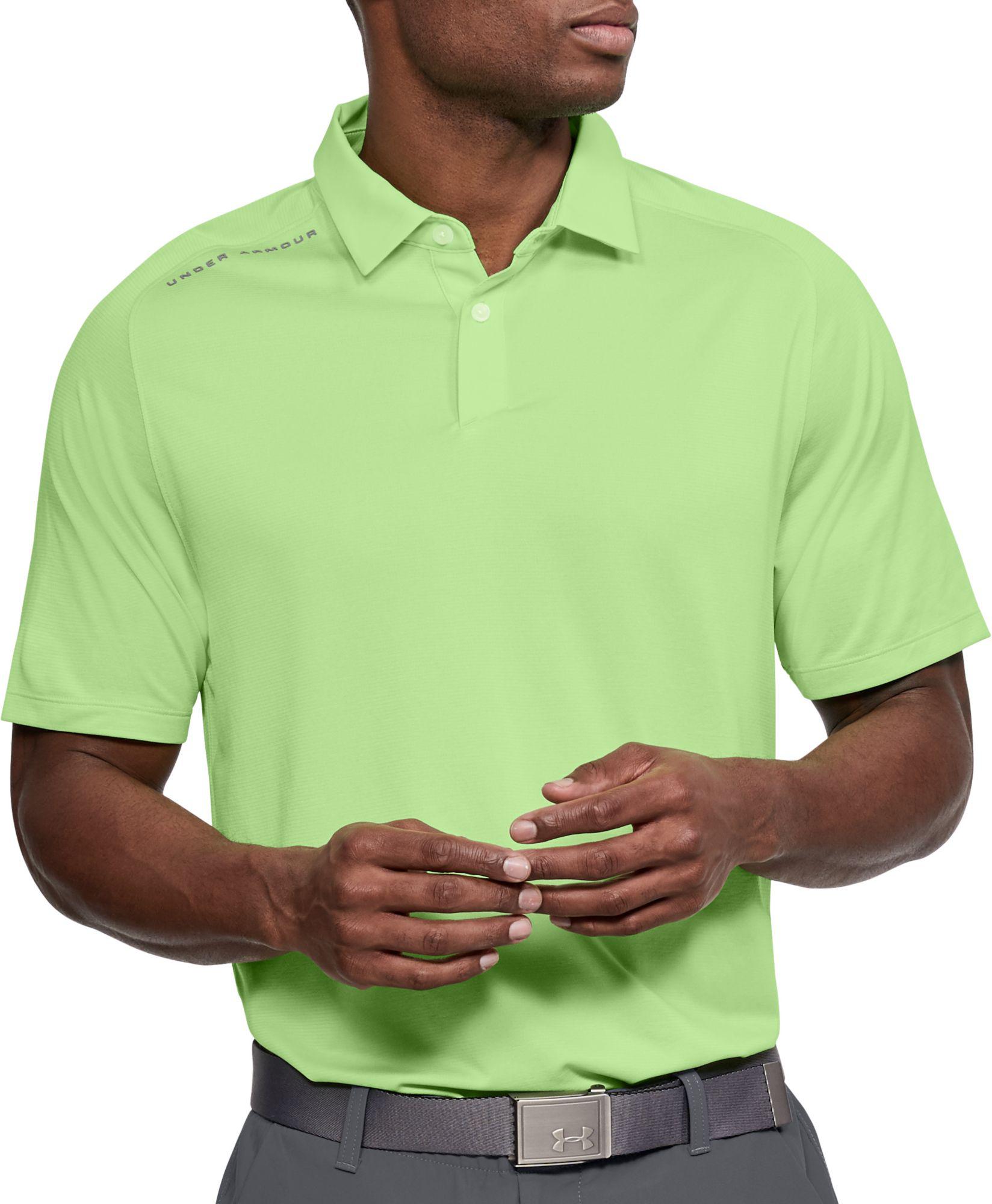 under armour threadborne golf shirt