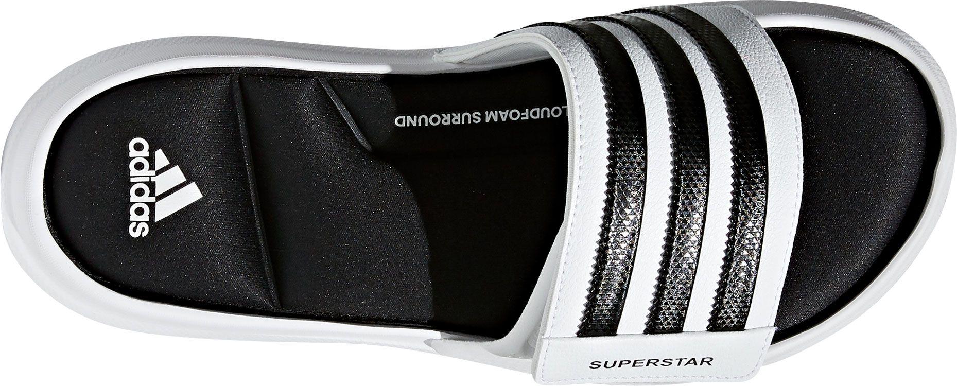 superstar 5g slides black