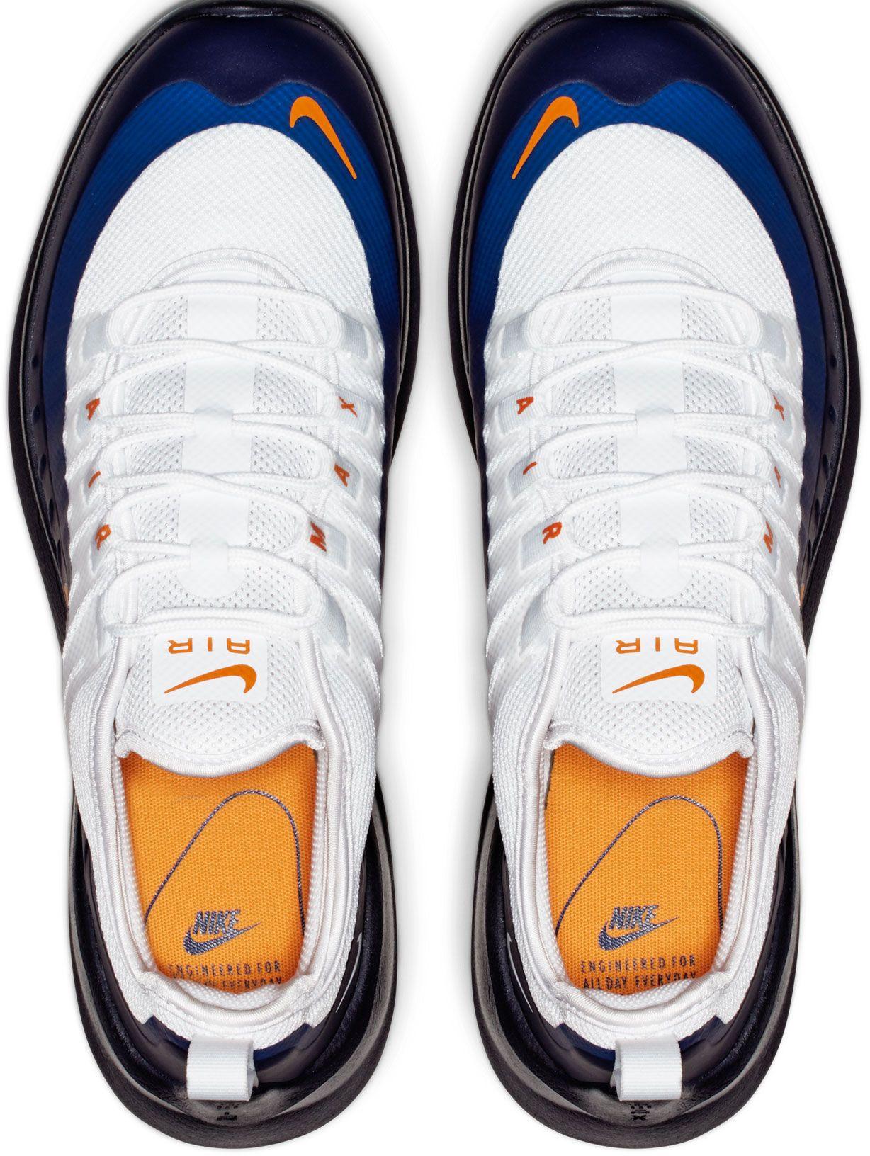 air max axis white orange