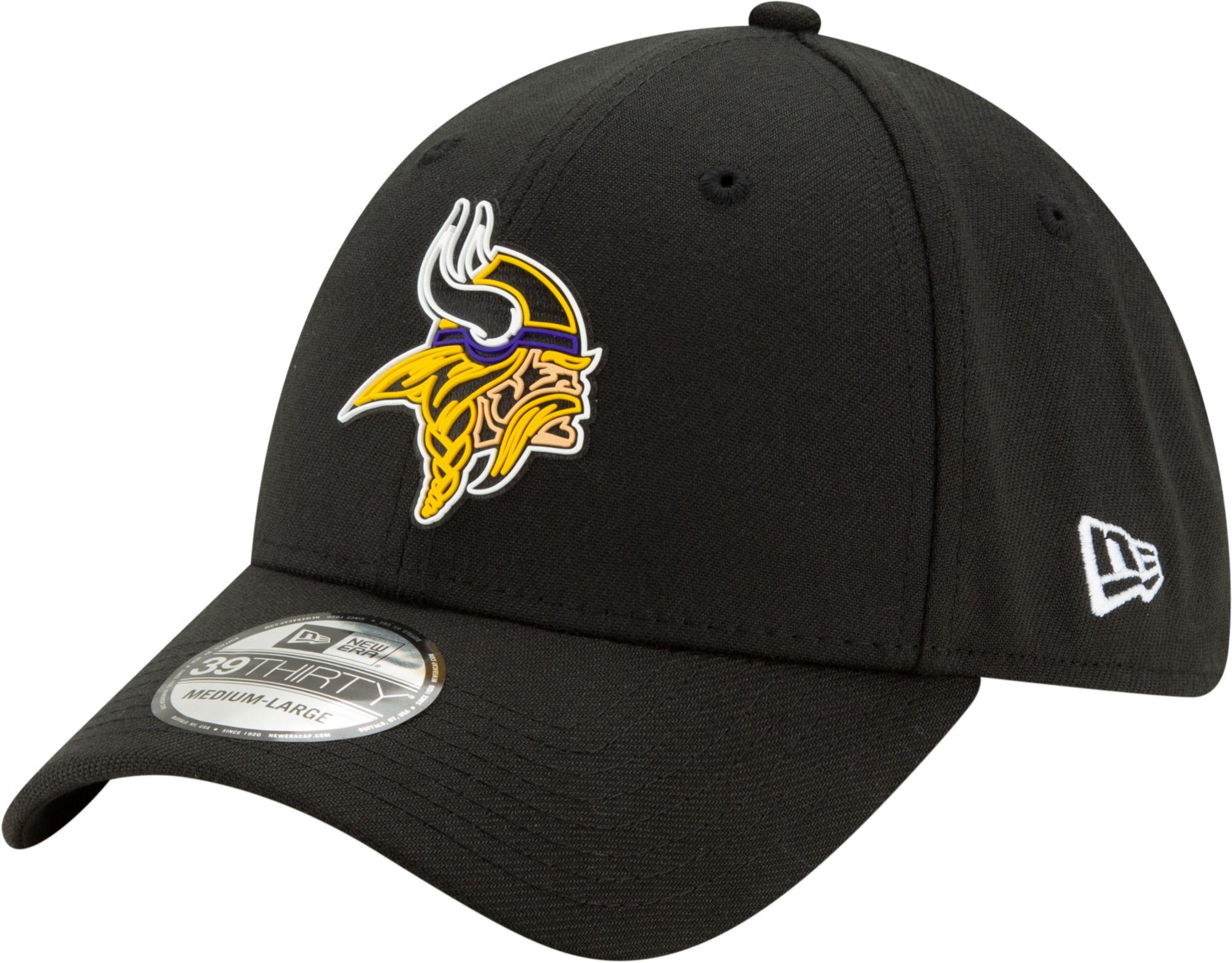 KTZ Minnesota Vikings 2020 Nfl Draft 39thirty Stretch Fit Black Hat for