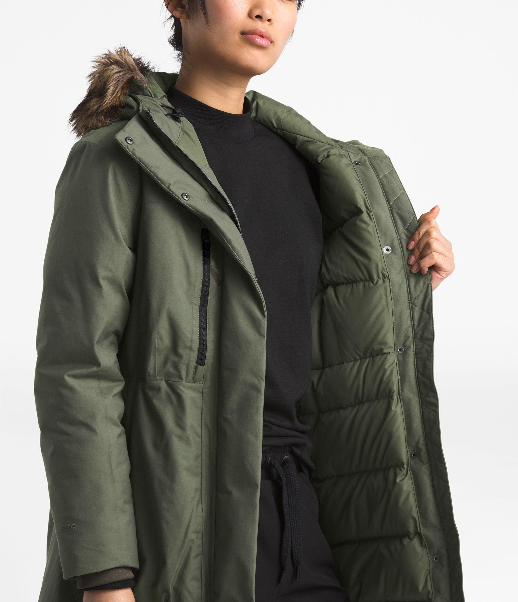 tnf downtown parka