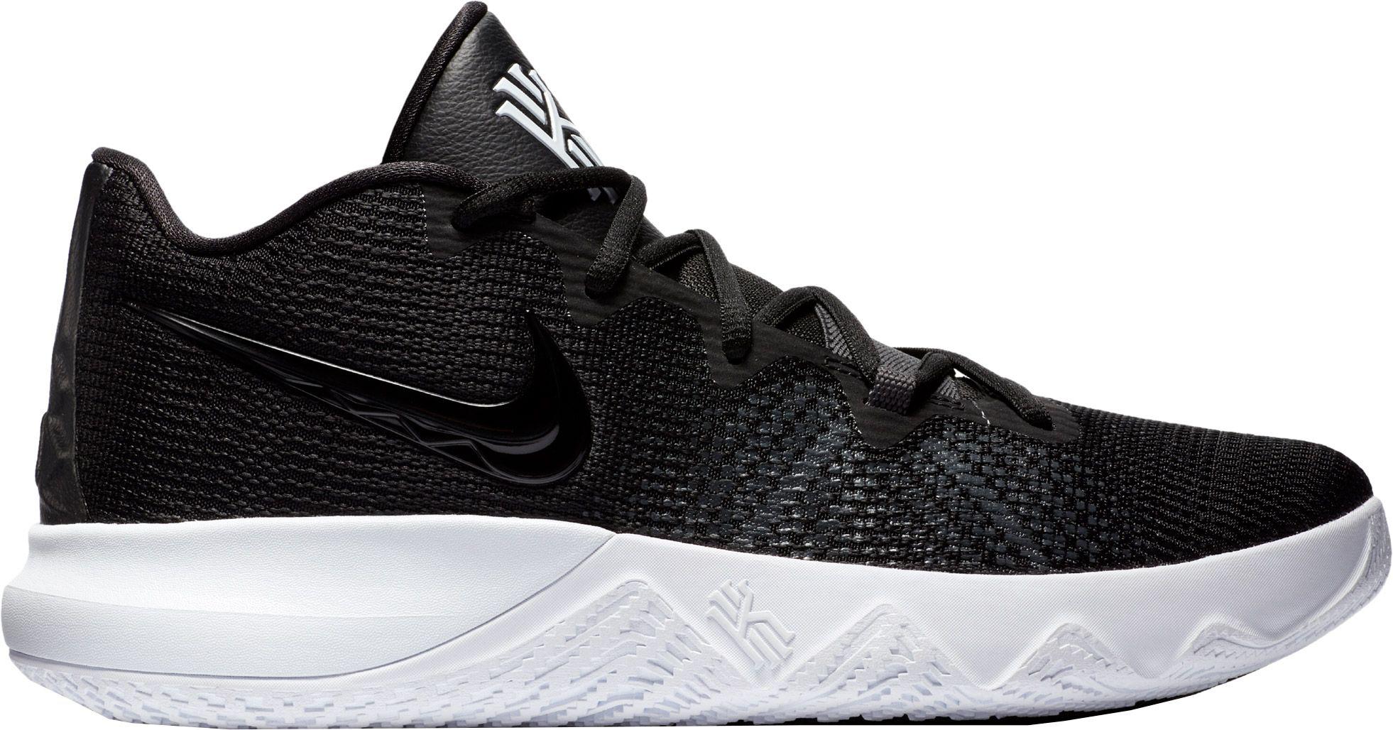 white kyrie flytrap basketball shoes