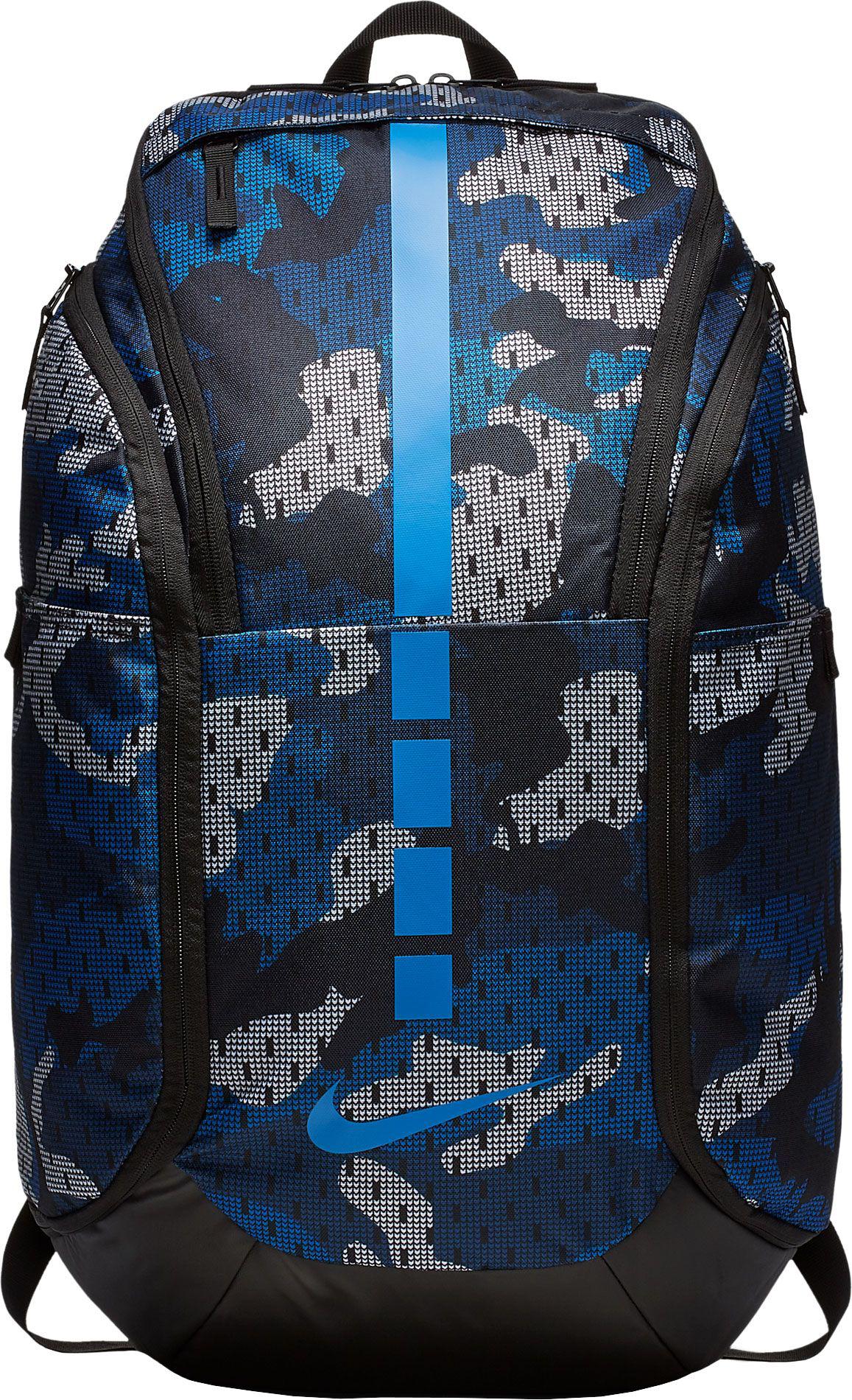 nike backpack blue camo