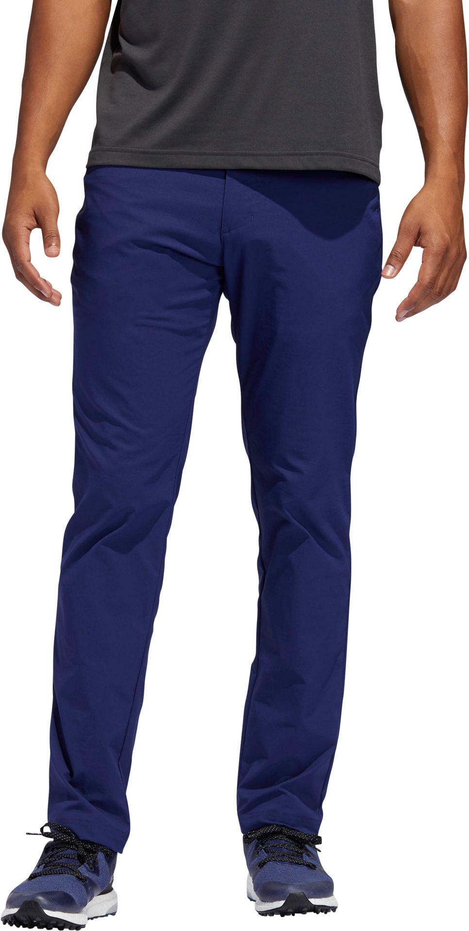 adidas Adicross Slim 5 Pocket Golf Pants in Dark/Blue (Blue) for Men - Lyst