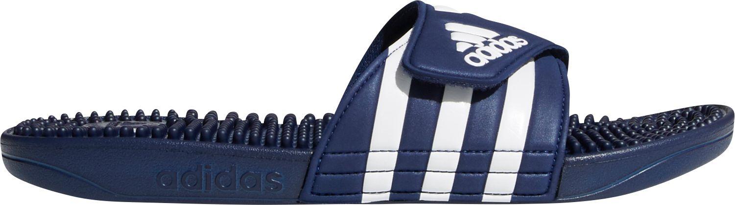 adidas Synthetic Adissage Slide Sandals in Navy (Blue) for Men - Save 34% |  Lyst