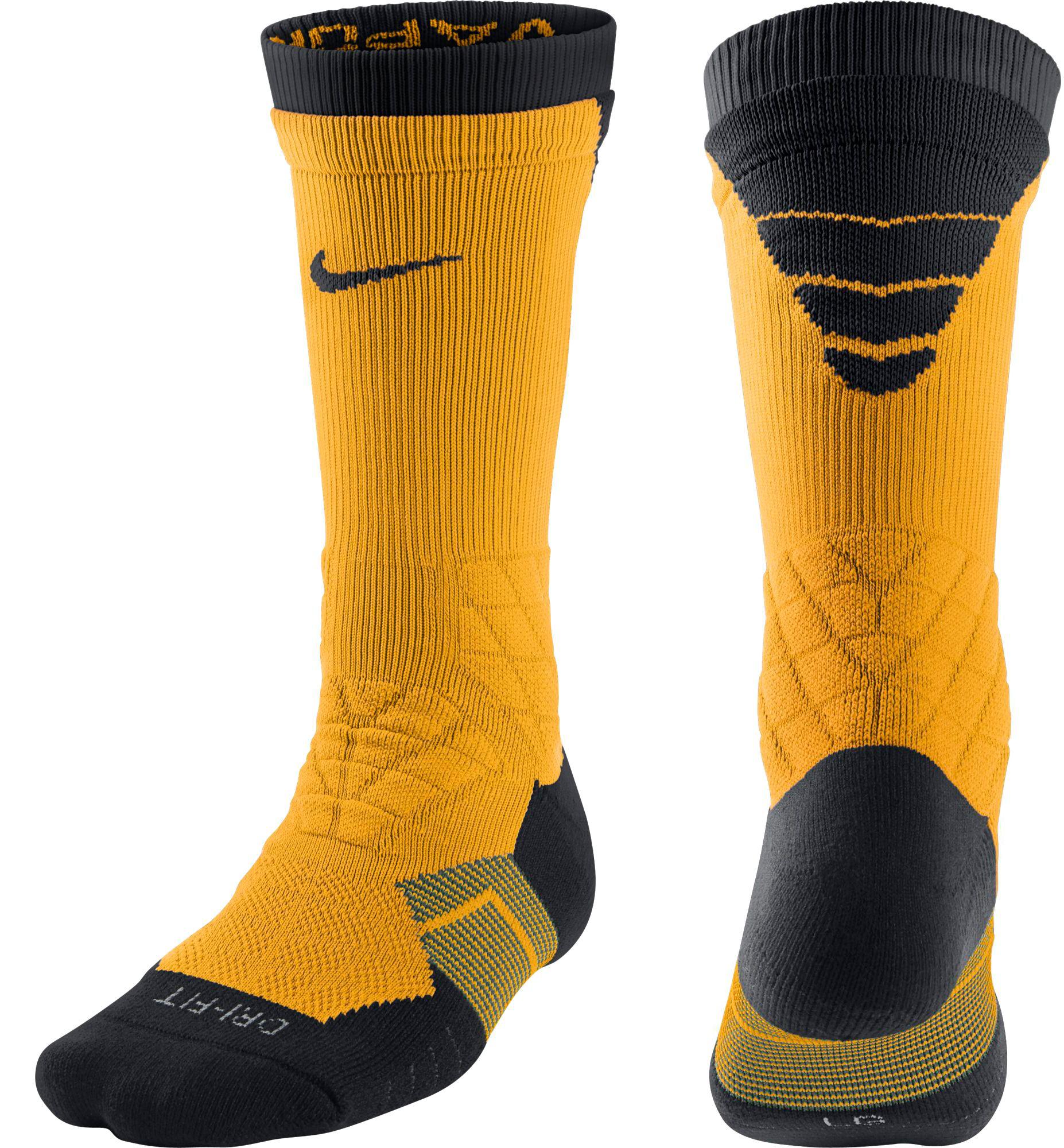 yellow nike sock boots