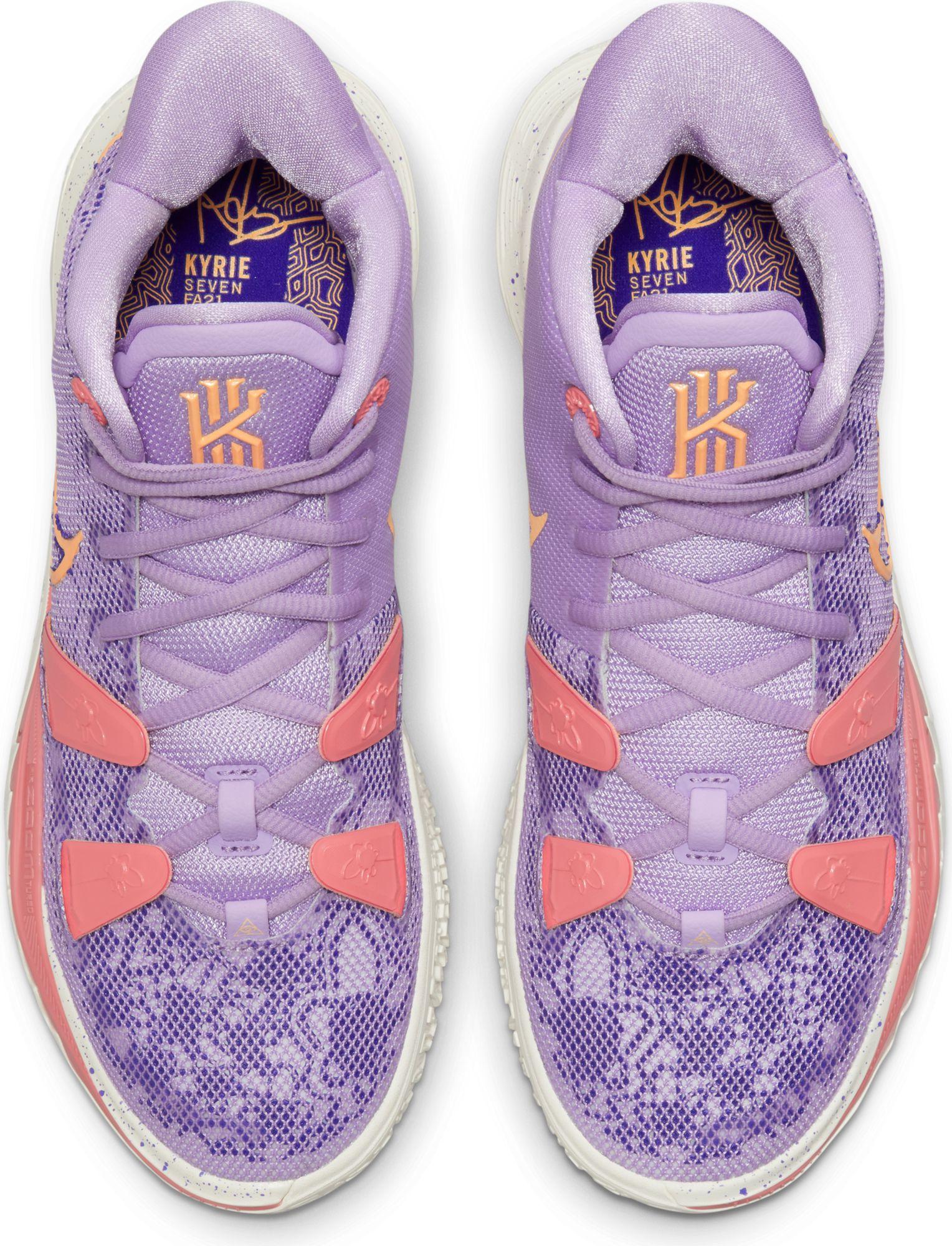 light purple basketball shoes