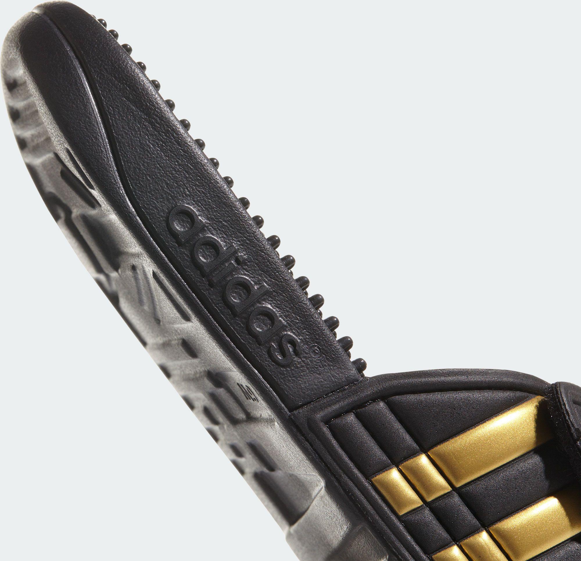 adidas adissage slides gold