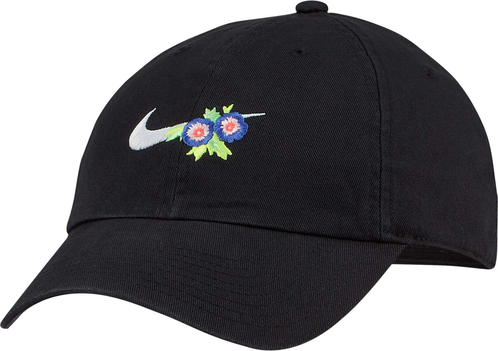 nike flower hat