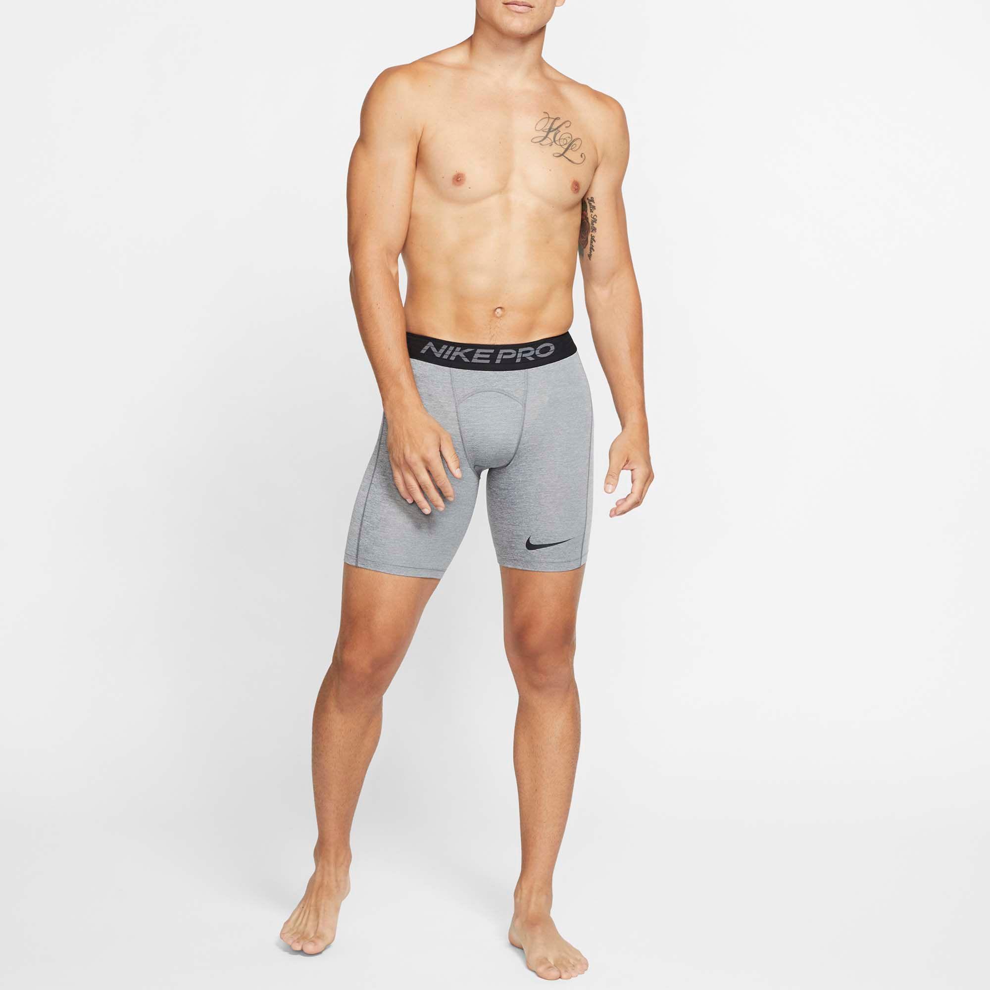 Nike Synthetic Pro Breathe Men's Shorts in Smoke Grey/Smoke Grey/Black ...