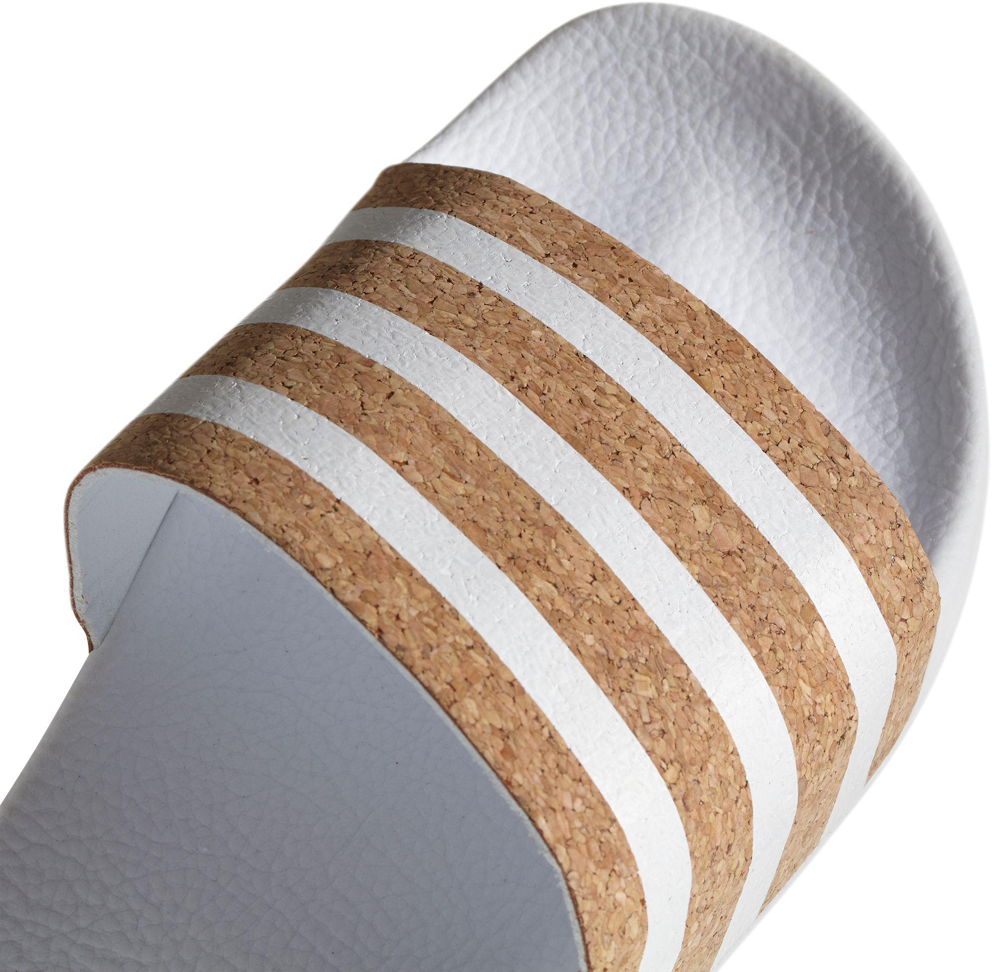 adilette cloudfoam plus cork slides