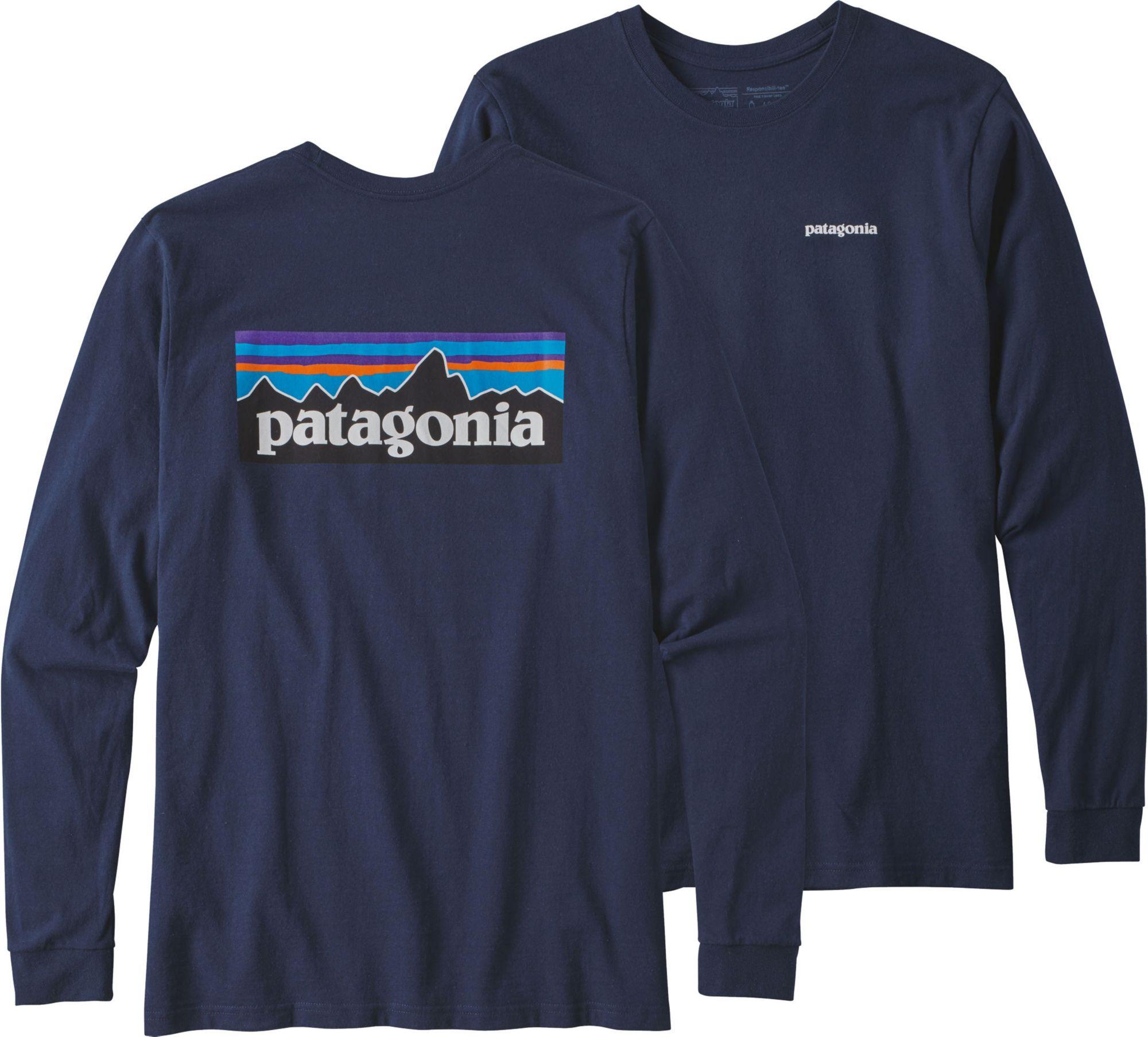 patagonia long sleeve navy