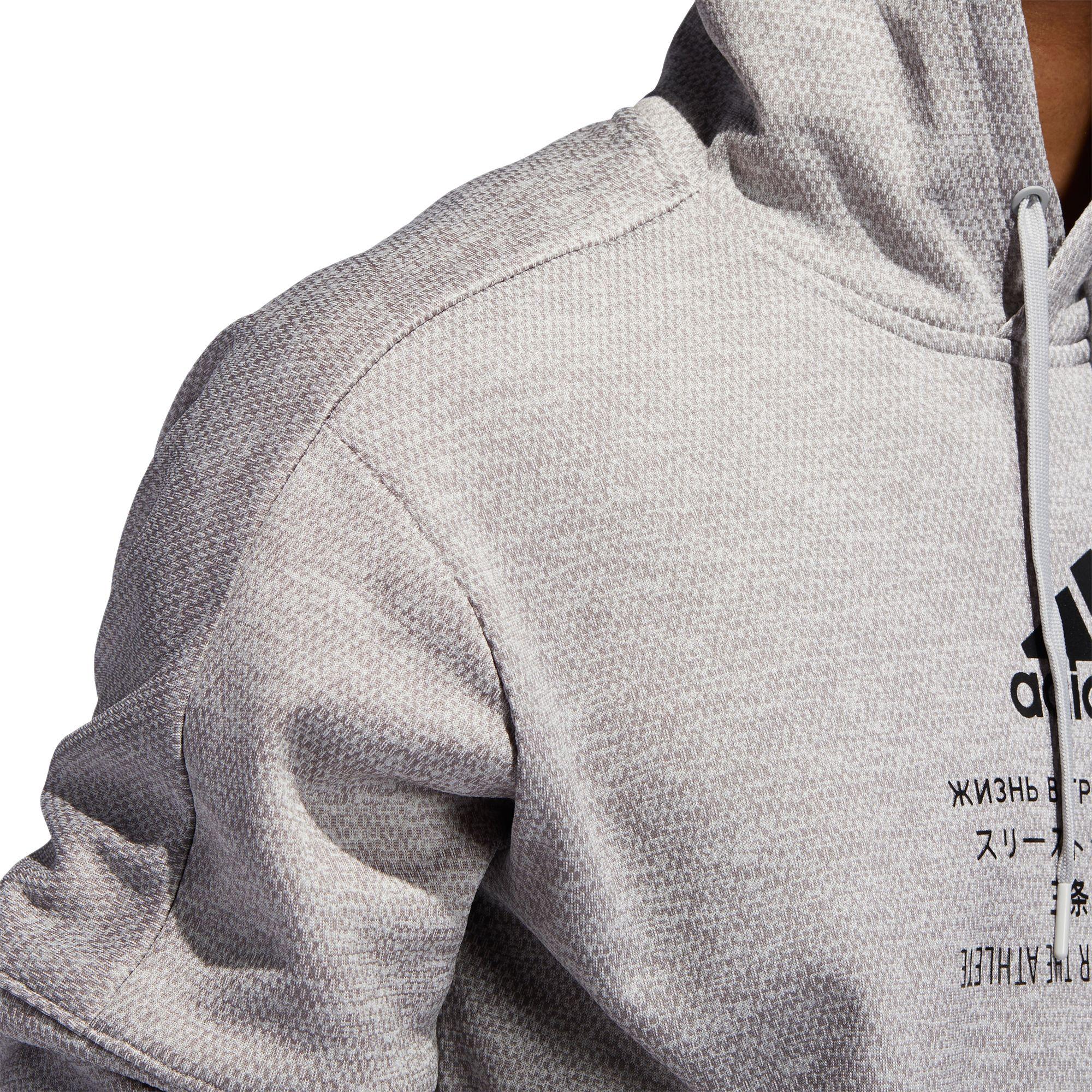 adidas men's team issue training graphic hoodie