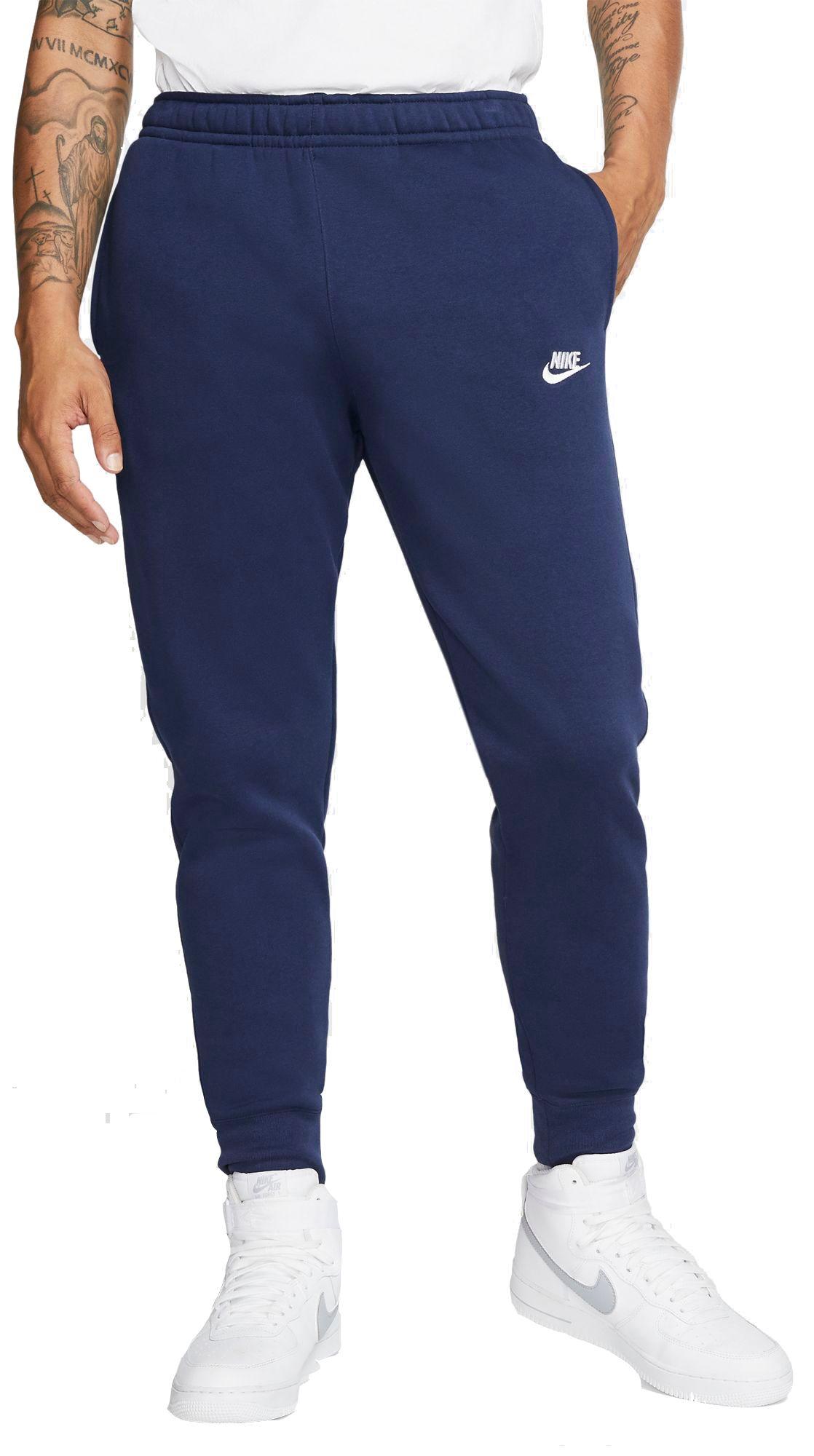 nike club fleece joggers large tall