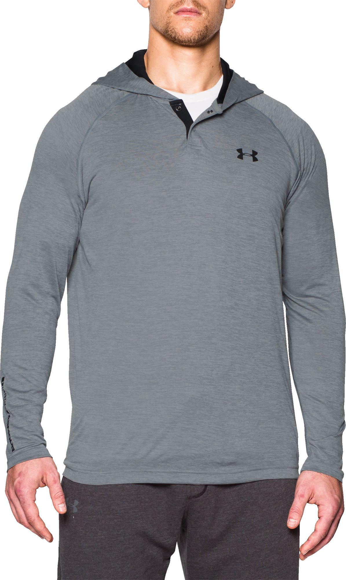 under armour henley hoodie