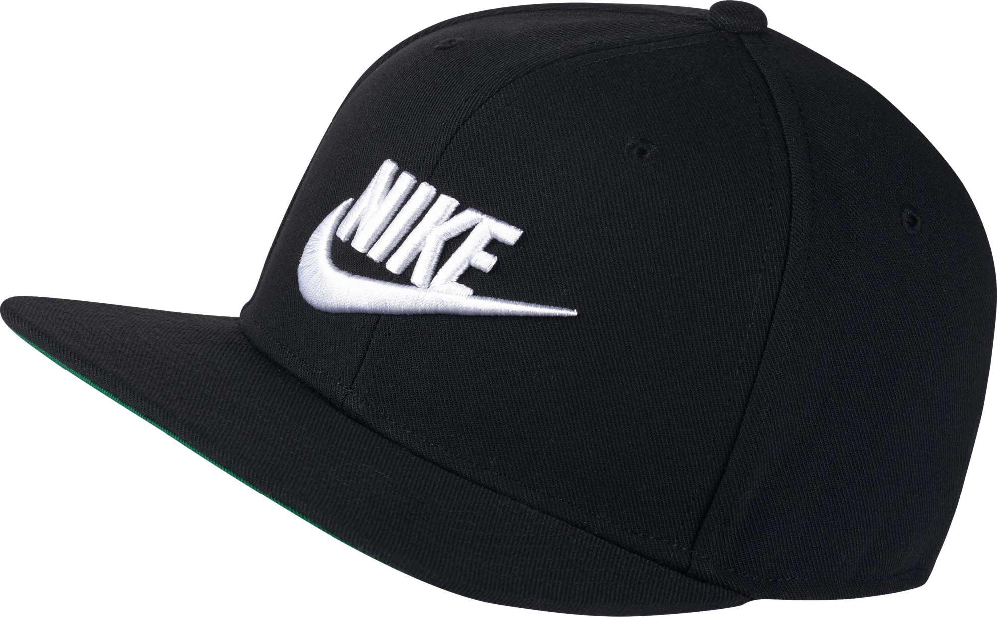 Nike Synthetic Sportswear Pro Adjustable Hat in Black/Black/White ...